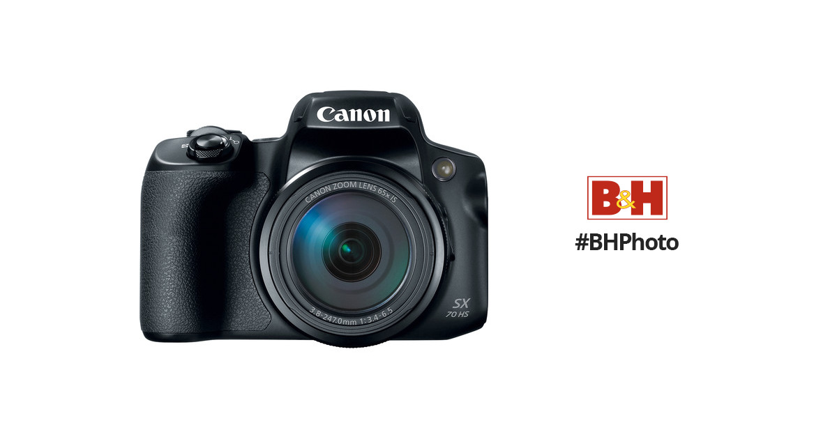 Canon PowerShot SX70 HS Digital Camera 3071C001 B&H Photo Video