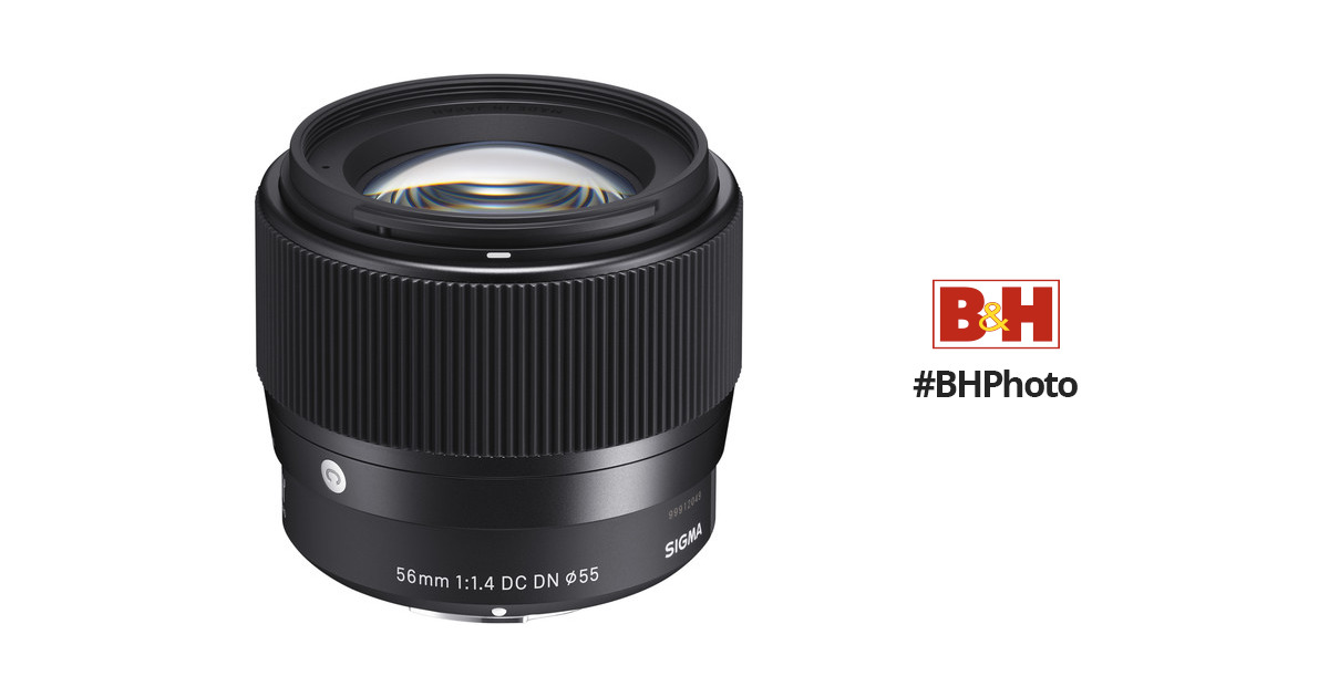 Sigma 56mm f/1.4 DC DN Contemporary Lens (Sony E)