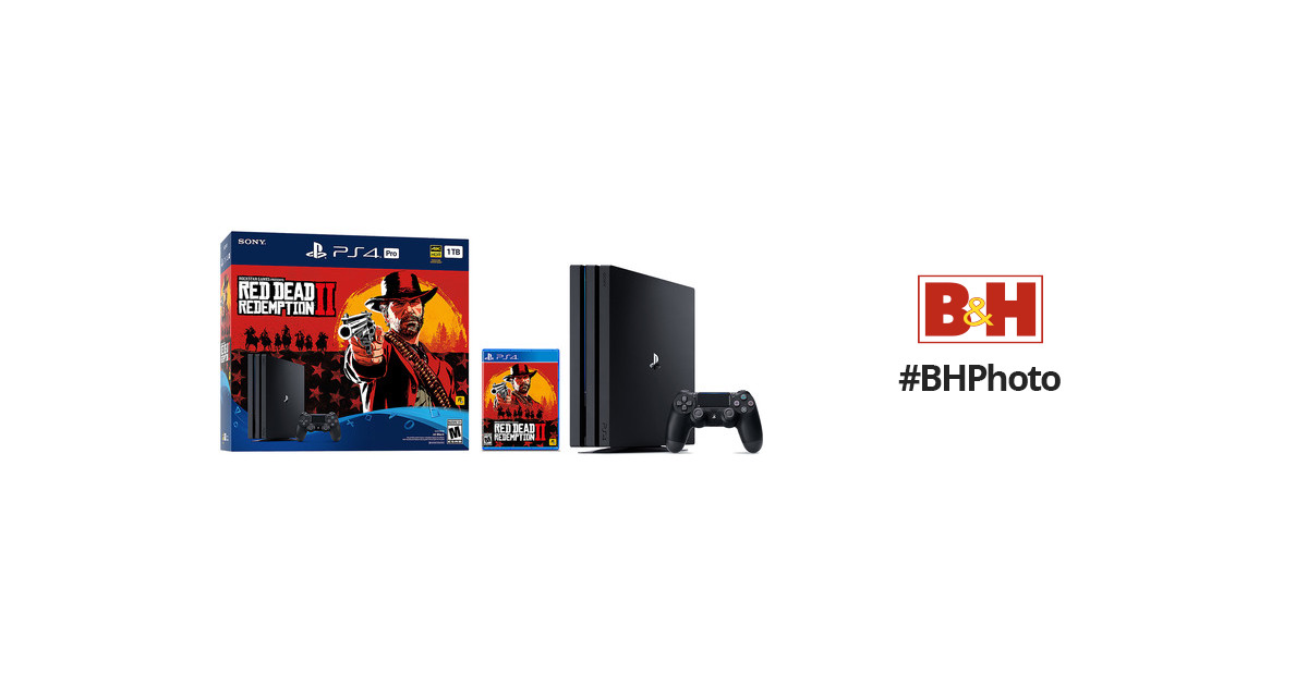 Sony PlayStation 4 Pro 1TB Red Dead Redemption 2 Console Bundle with H –  SuperE, LLC