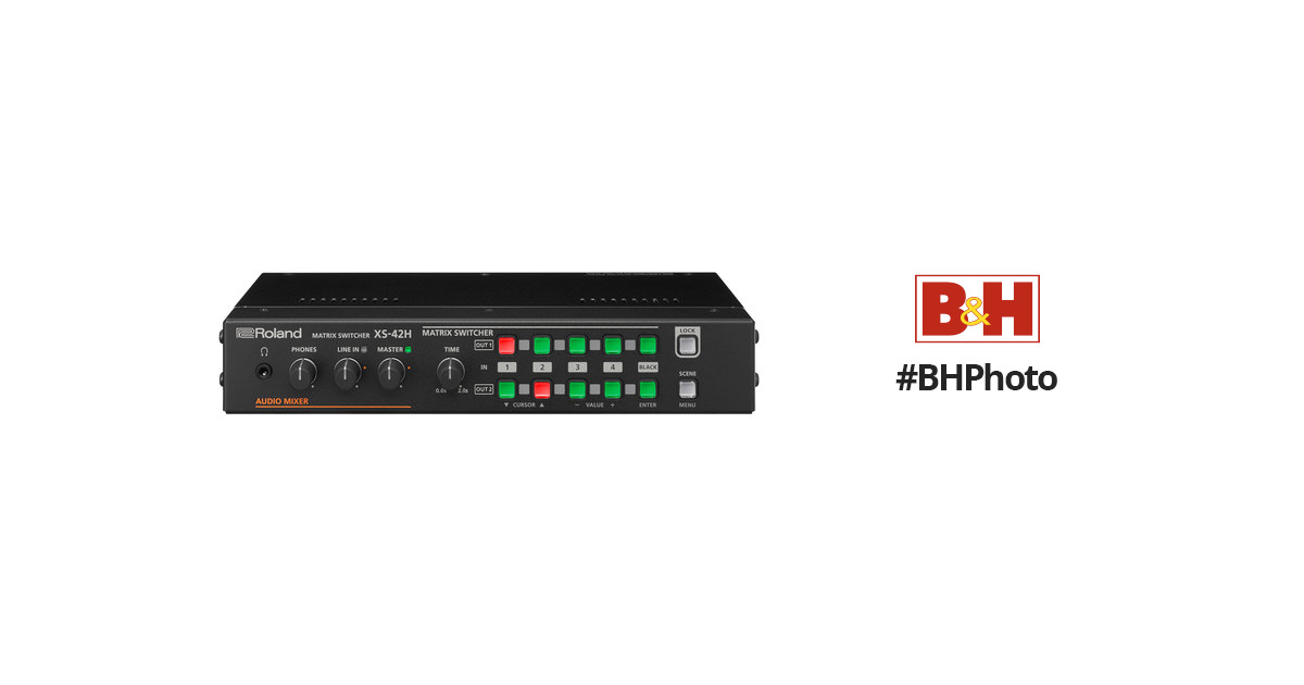 Roland VP-42H - 4x2 HDMI video matrix-processor - Avacab Online