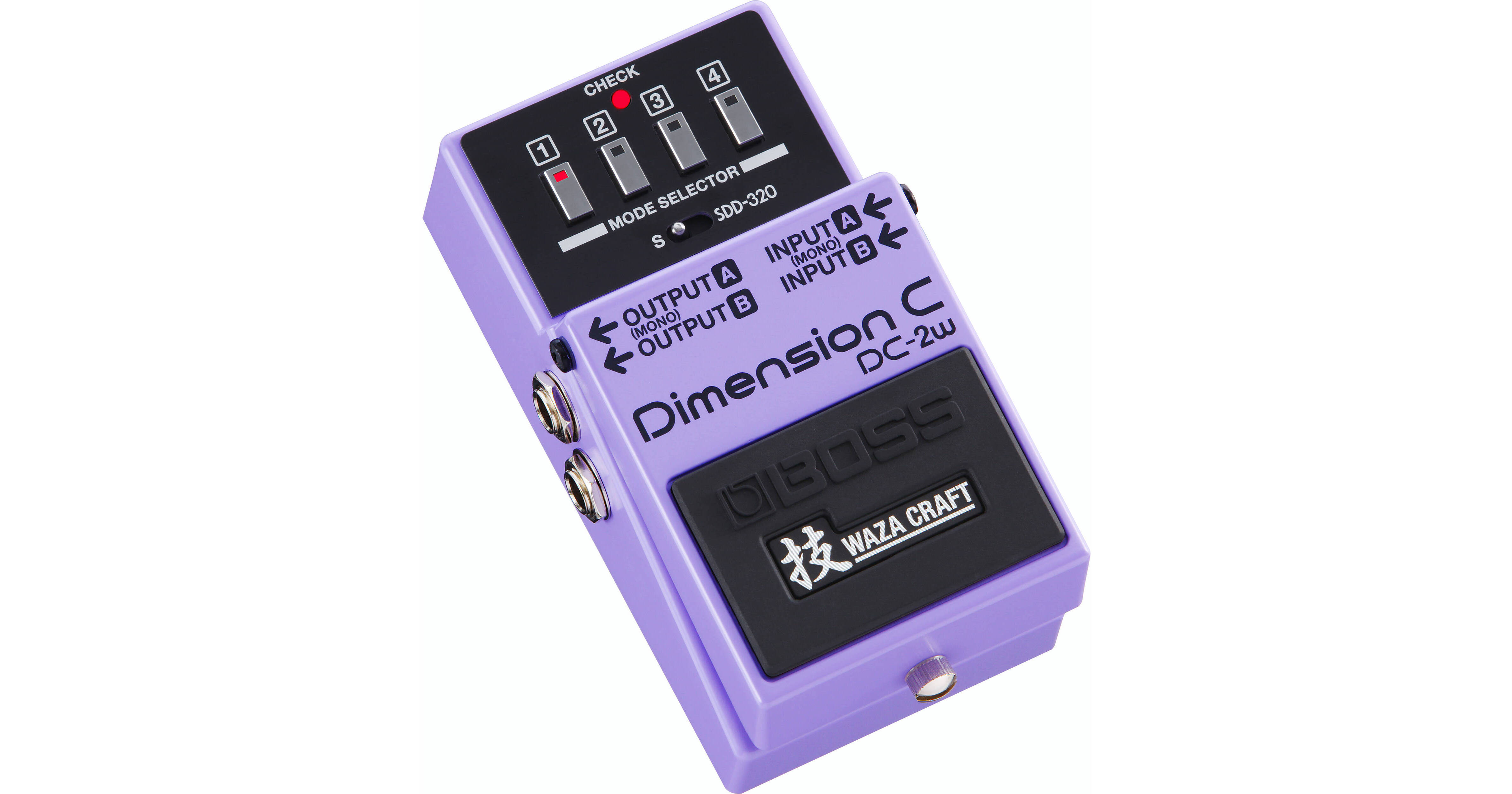 BOSS DC-2W Waza Dimension C Effects Pedal for Electric DC-2W Bu0026H