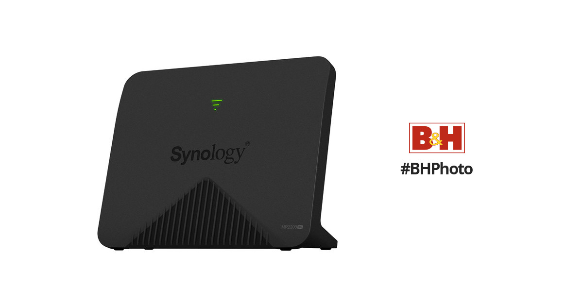 Synology Wireless Tri-Band Mesh Router MR2200AC B&H Photo Video
