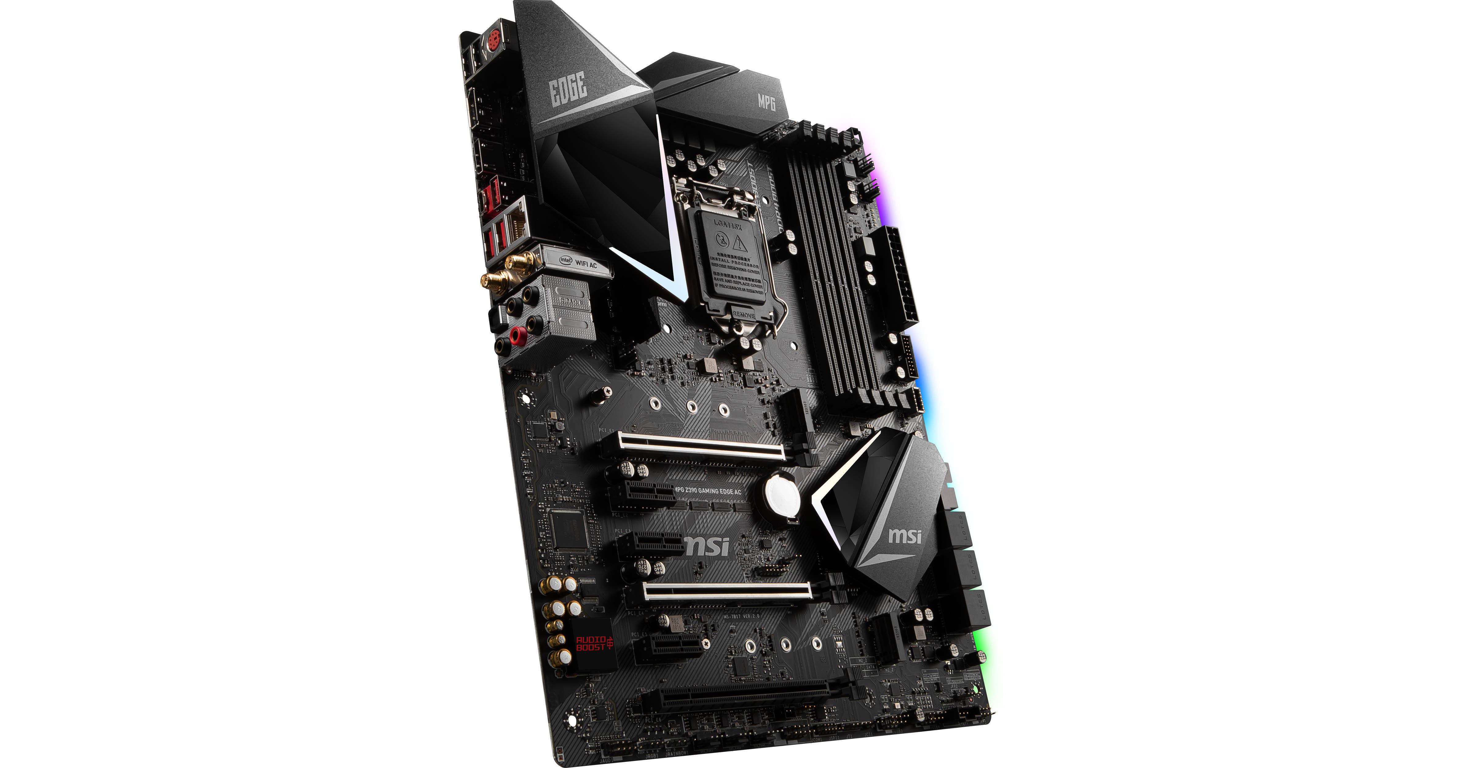 MSI MPG Z390 GAMING EDGE AC LGA 1151 ATX MPG Z390 GAMING EDGE AC