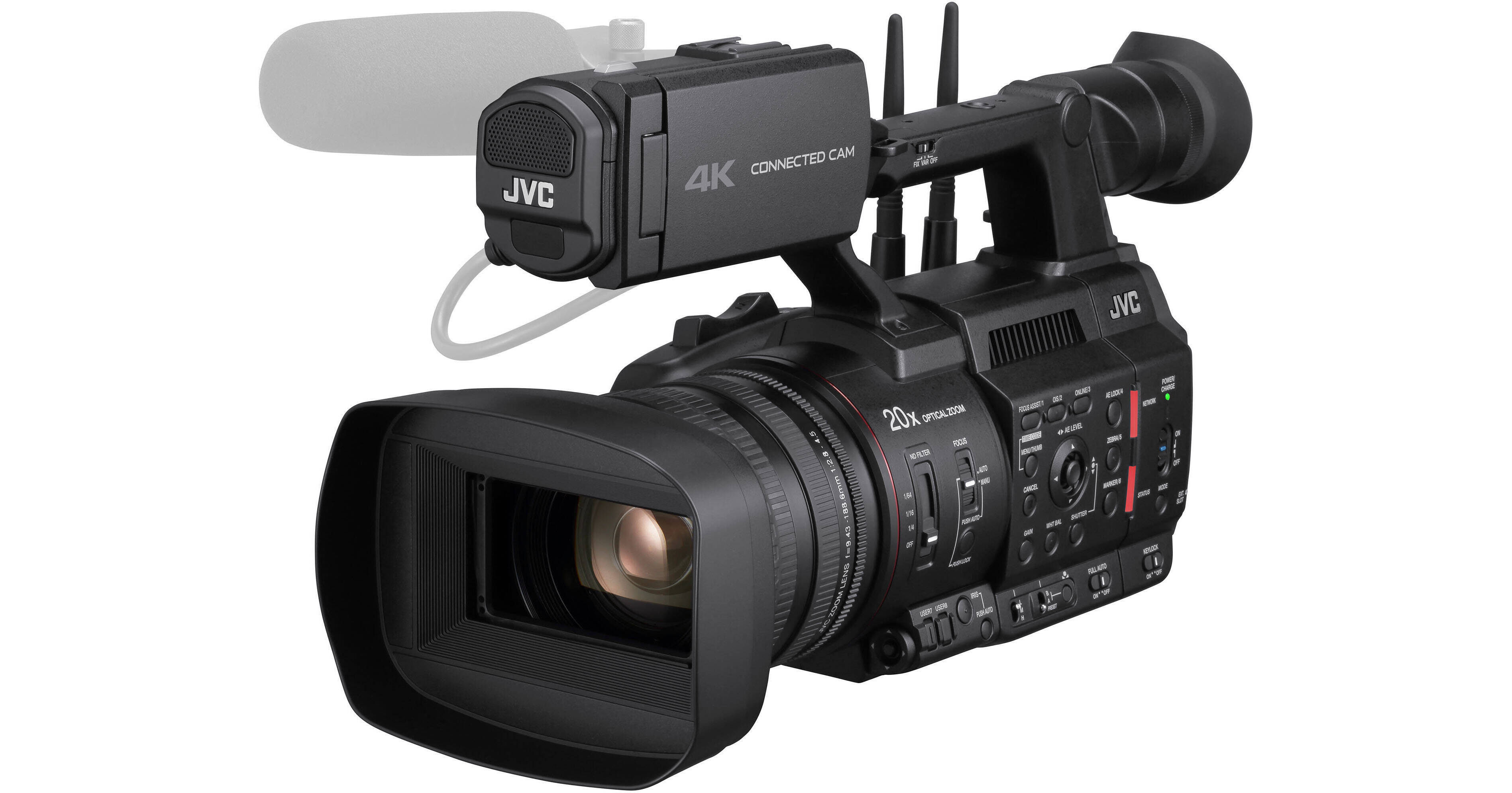 GY-HC550E JVC Caméscope ENG 4K Connecté - SL Technologie