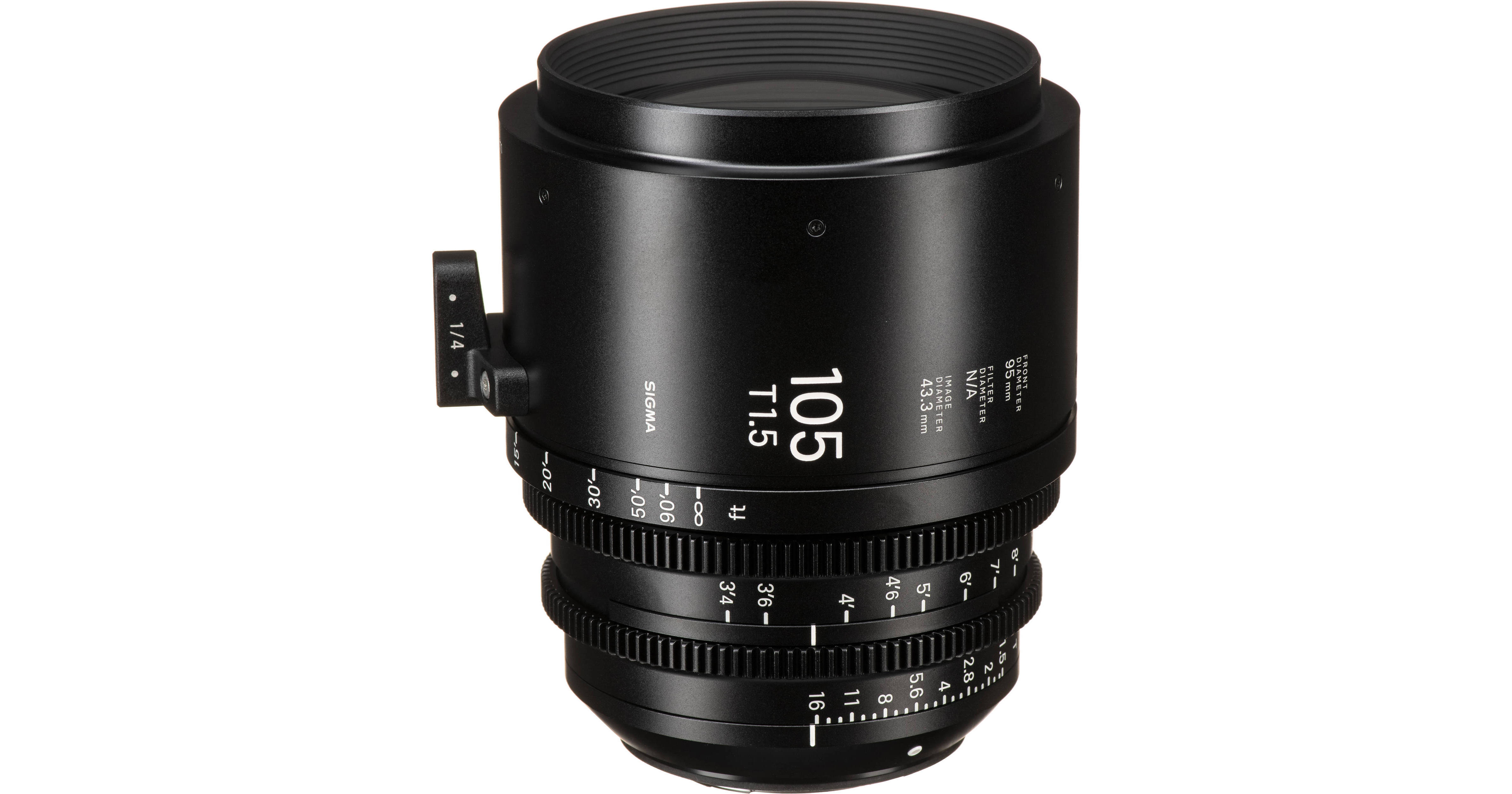 Sigma 105mm T1.5 FF EF Mount High-Speed Prime Lens (Feet) 259966
