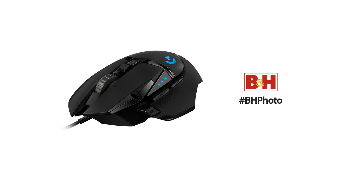 Logitech G502 Hero High-Performance Wired Gaming Mouse, RGB