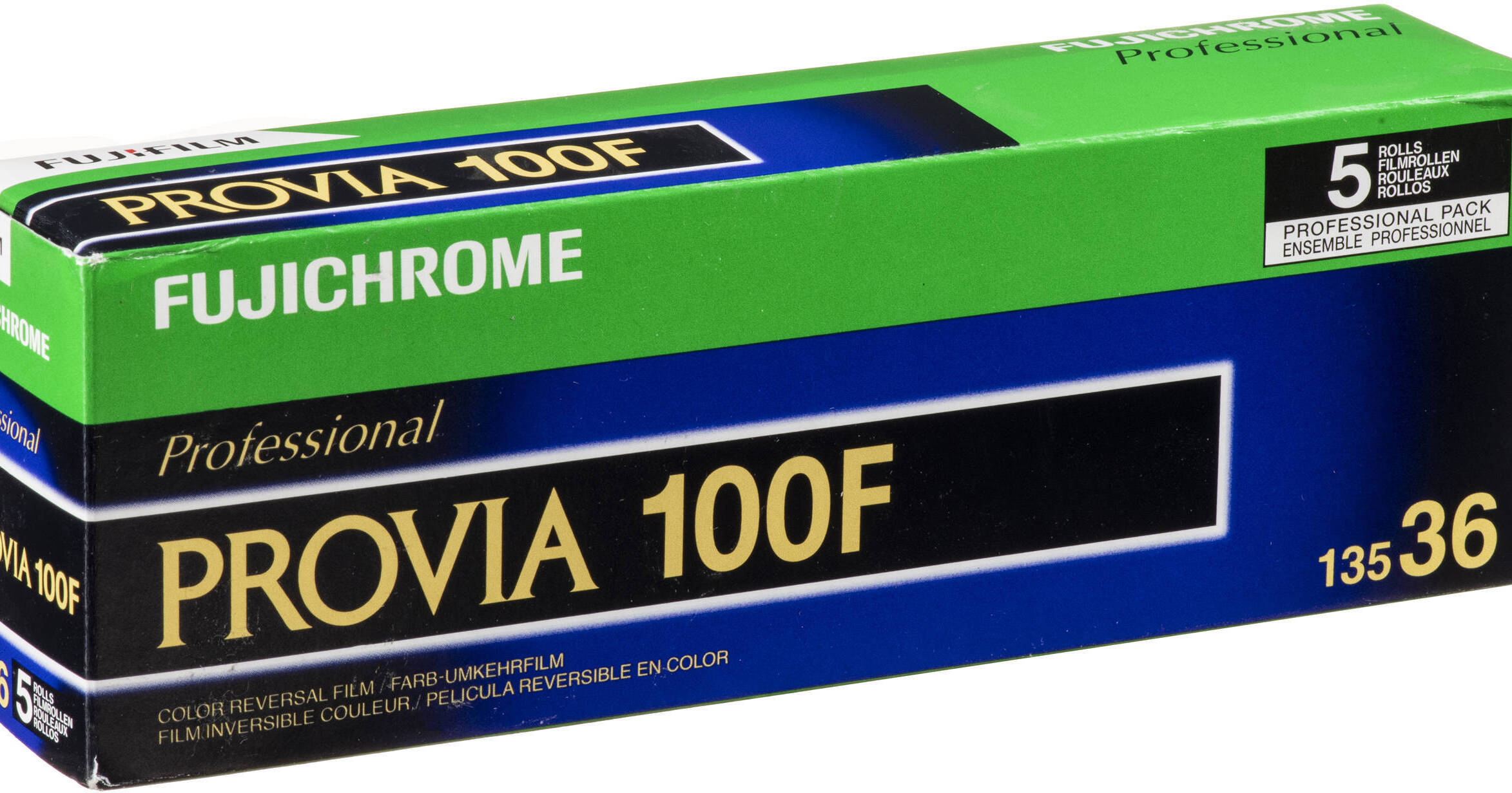 FUJIFILM Fujichrome Provia 100F Professional RDP-III 16326030Q