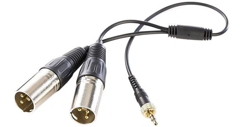 Saramonic SR-UM10-CC1 3.5mm TRS to Two XLR Male SR-UM10-CC1 B&H