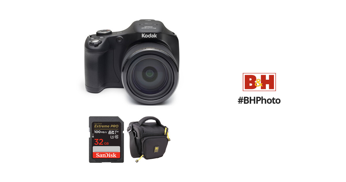 Kodak PIXPRO AZ652 Digital Camera Basic Kit B&H Photo Video
