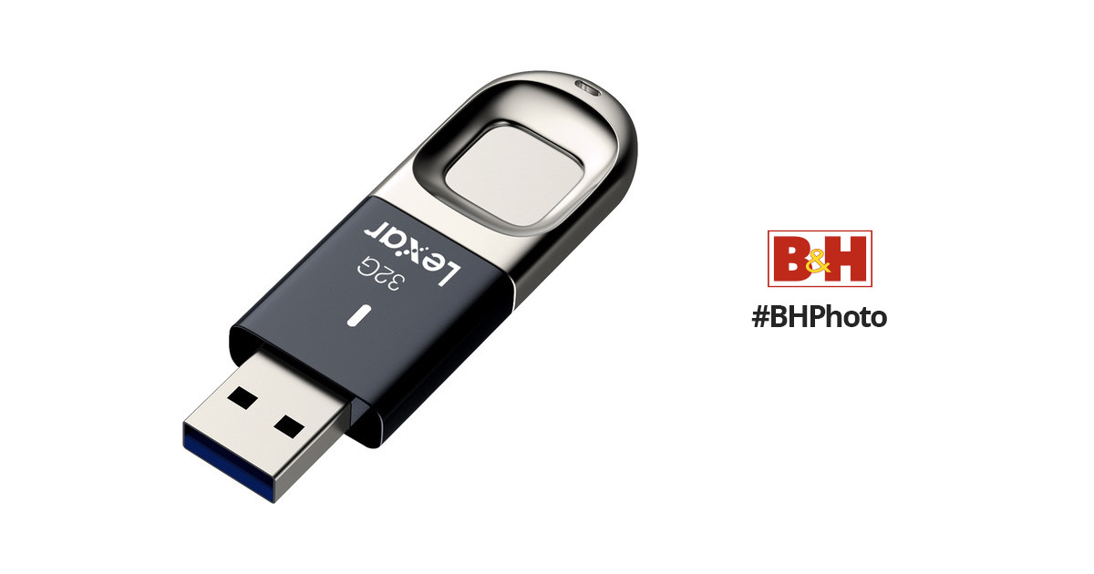 Lexar Jumpdrive Fingerprint F35 USB 3.0 (32GB) LJDF35-32GBNL BH