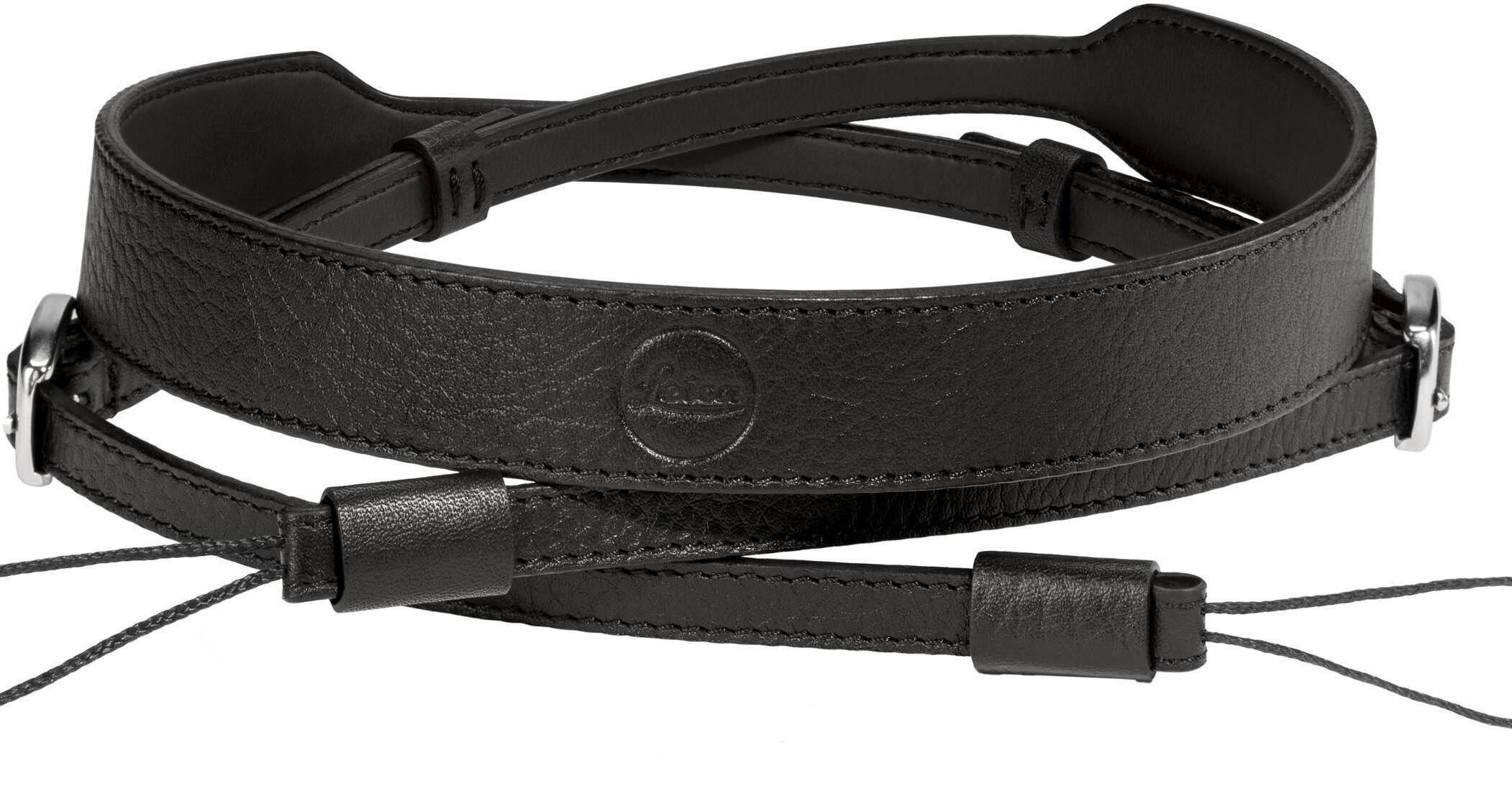 Leica Leather Carrying Strap (Black) 18575 B&H Photo Video