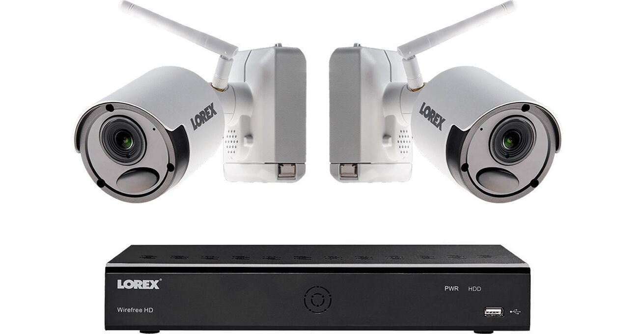 Lorex 6-Channel 1080p DVR with 1TB HDD & 2 1080p LHWF26T1P2B