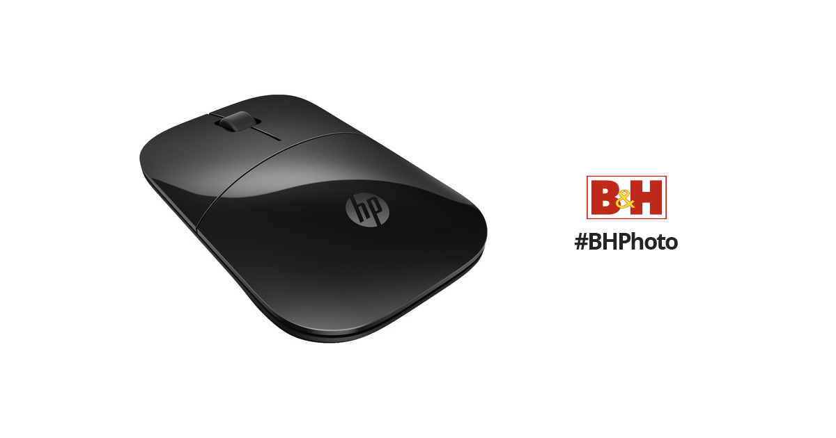 HP Z3700 Wireless Mouse (Black) V0L79AA#ABL B&H Photo Video
