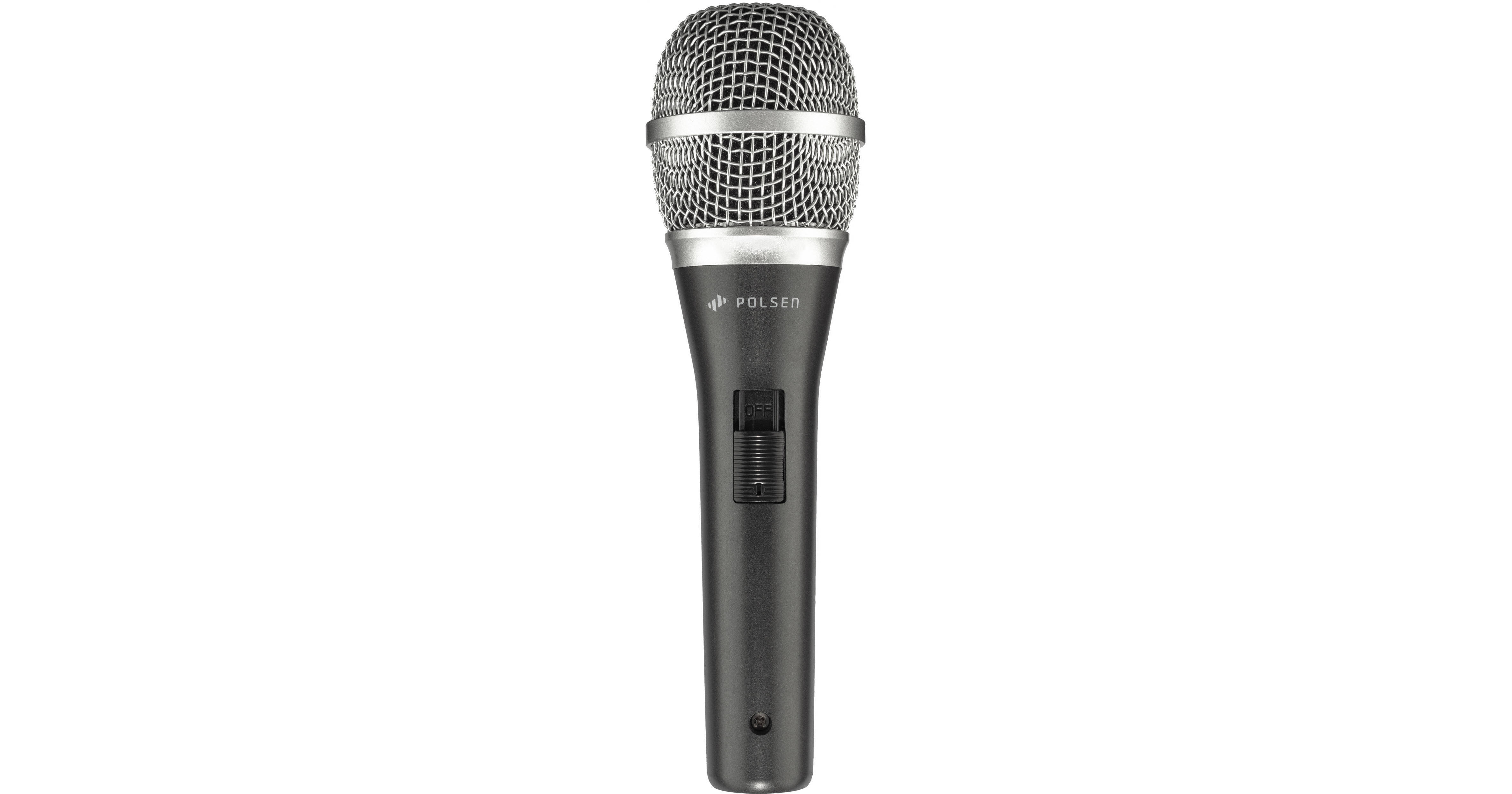 Polsen M 85 Professional Dynamic Handheld Microphone Dark Gray