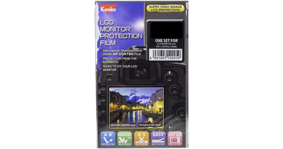 Kenko LCD-Schutzfolie Für Nikon D7500 – Klar, Entspiegelt, Kratzfest – Einfach Anzubringen, Display-Schutz