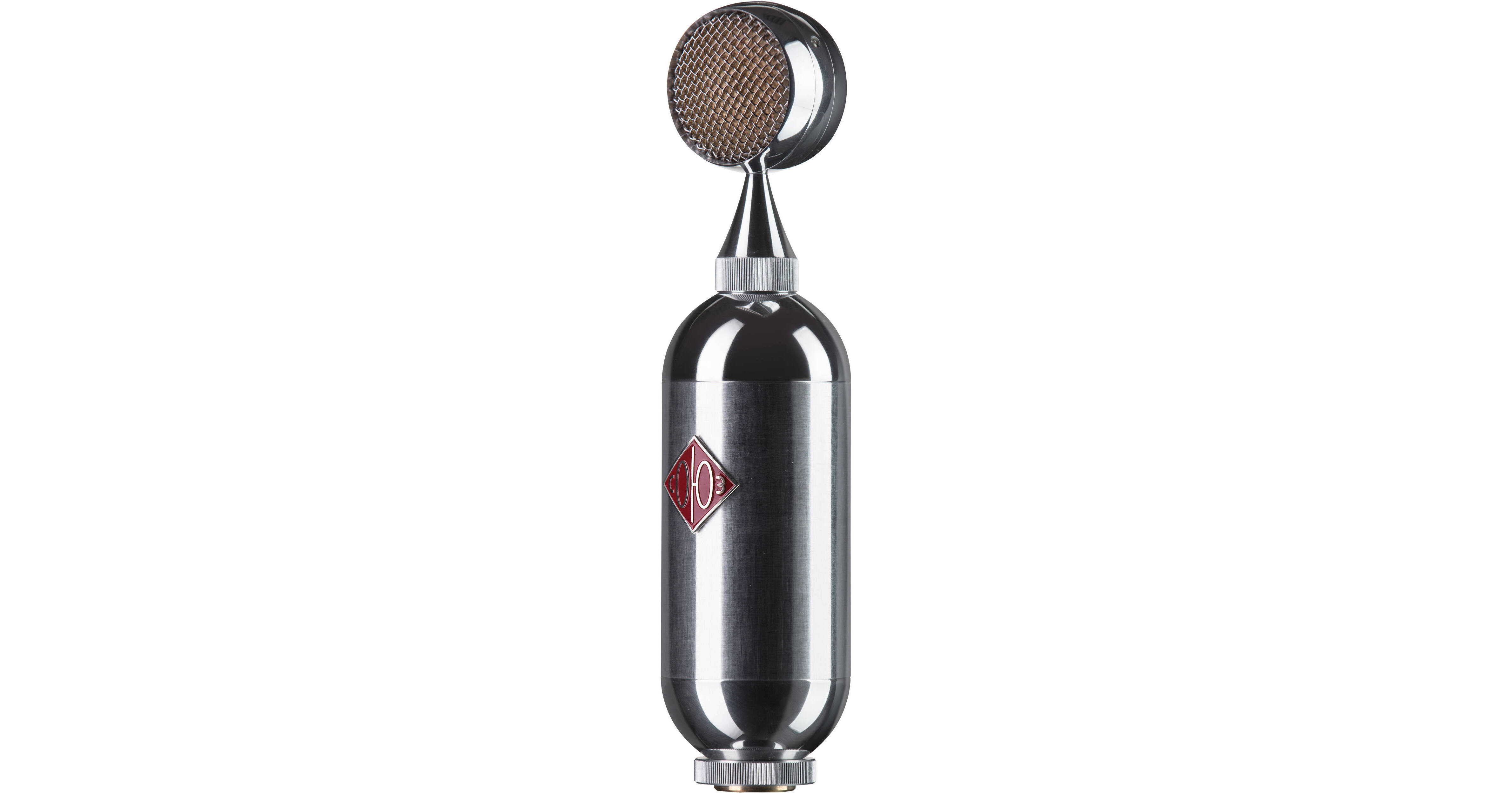 Soyuz Microphones SU-023 Bomblet Large-Diaphragm Condenser Microphone  (Silver)