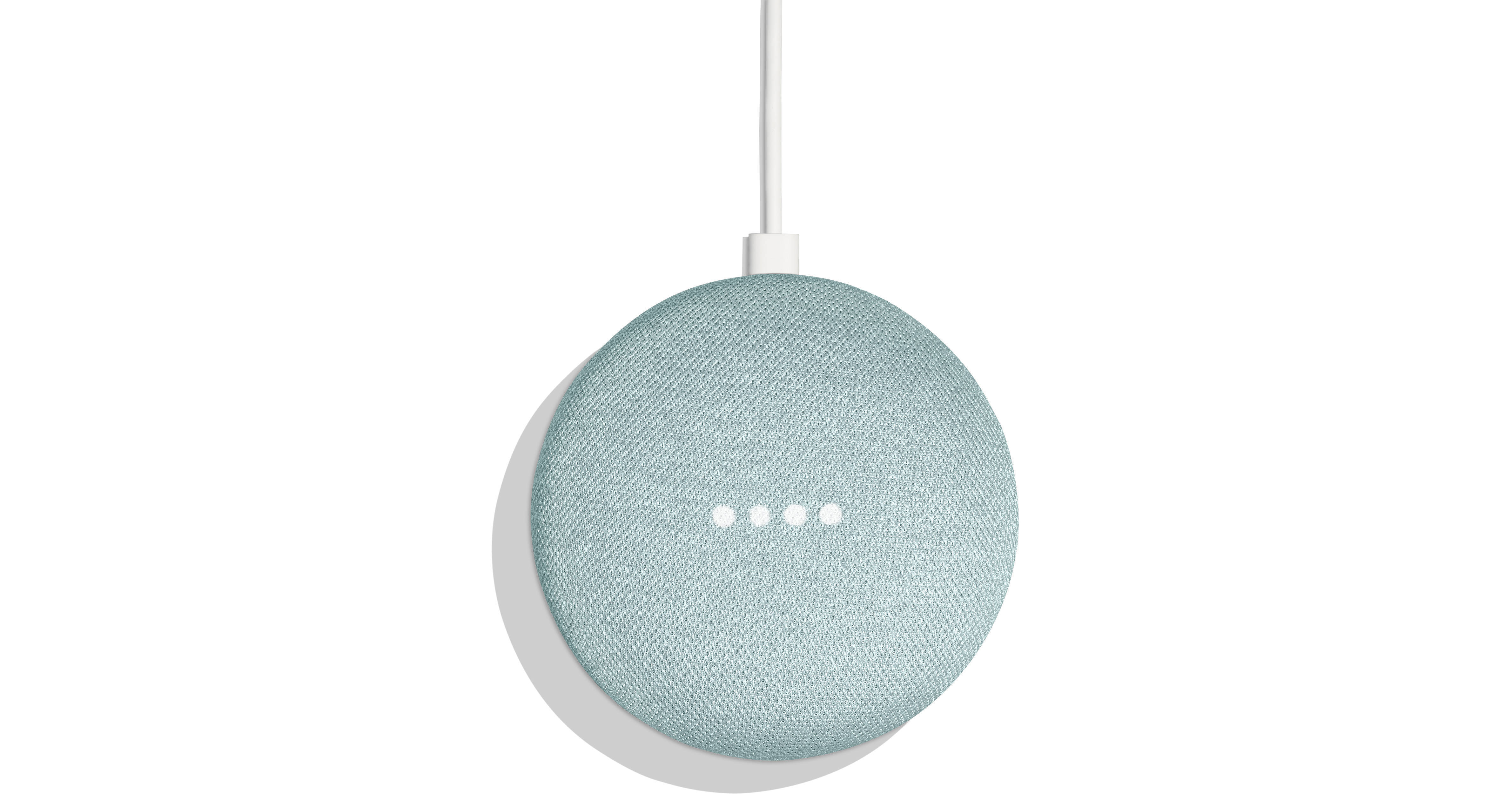 Google home mini aqua clearance blue