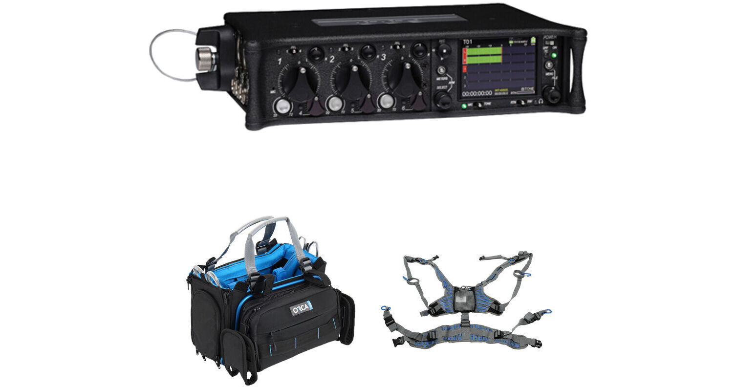 Sound Devices 633 6Input Compact Field Mixer with Bag and