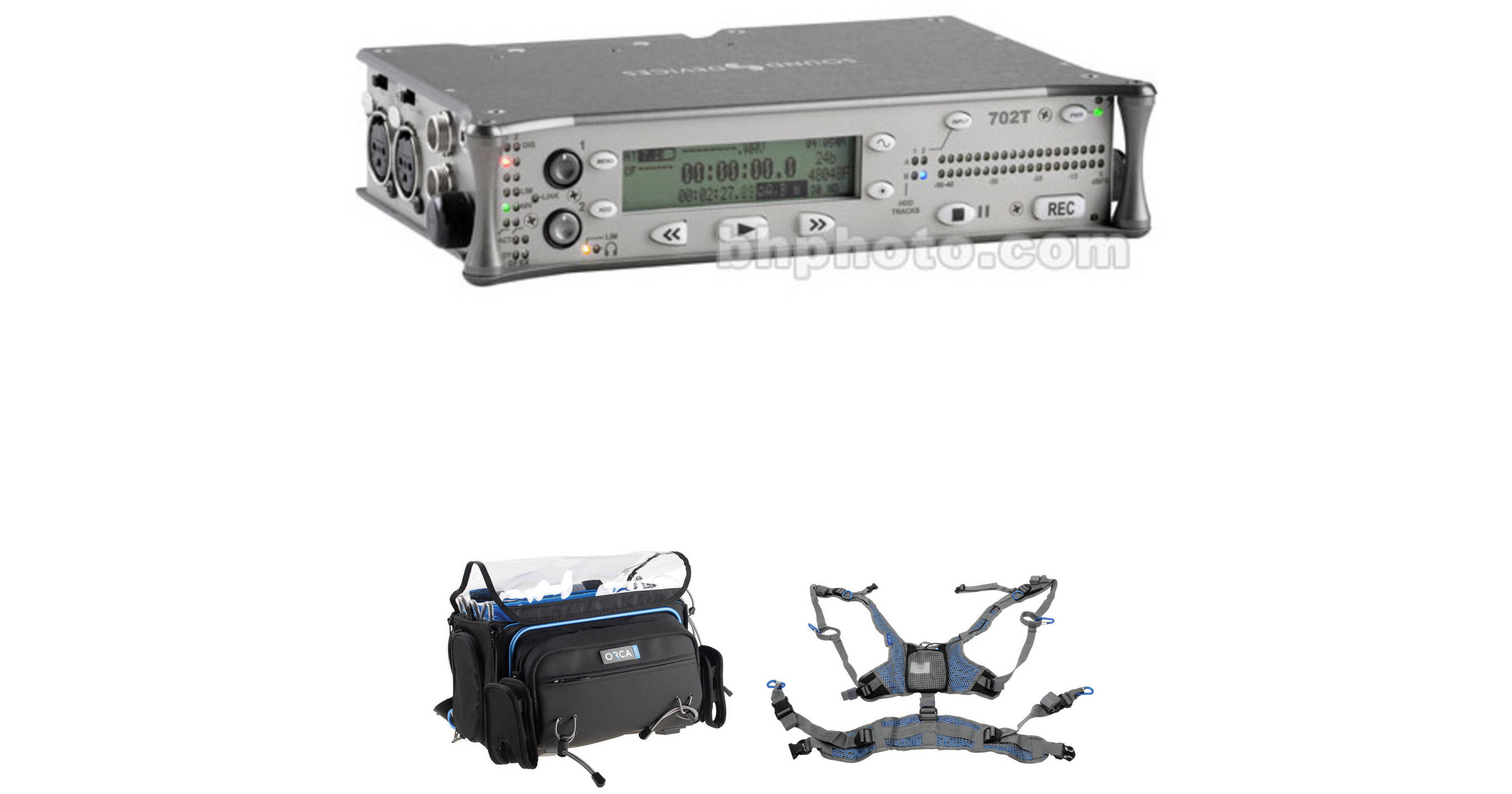 Sound Devices 702T HighResolution CompactFlash Field Recorder