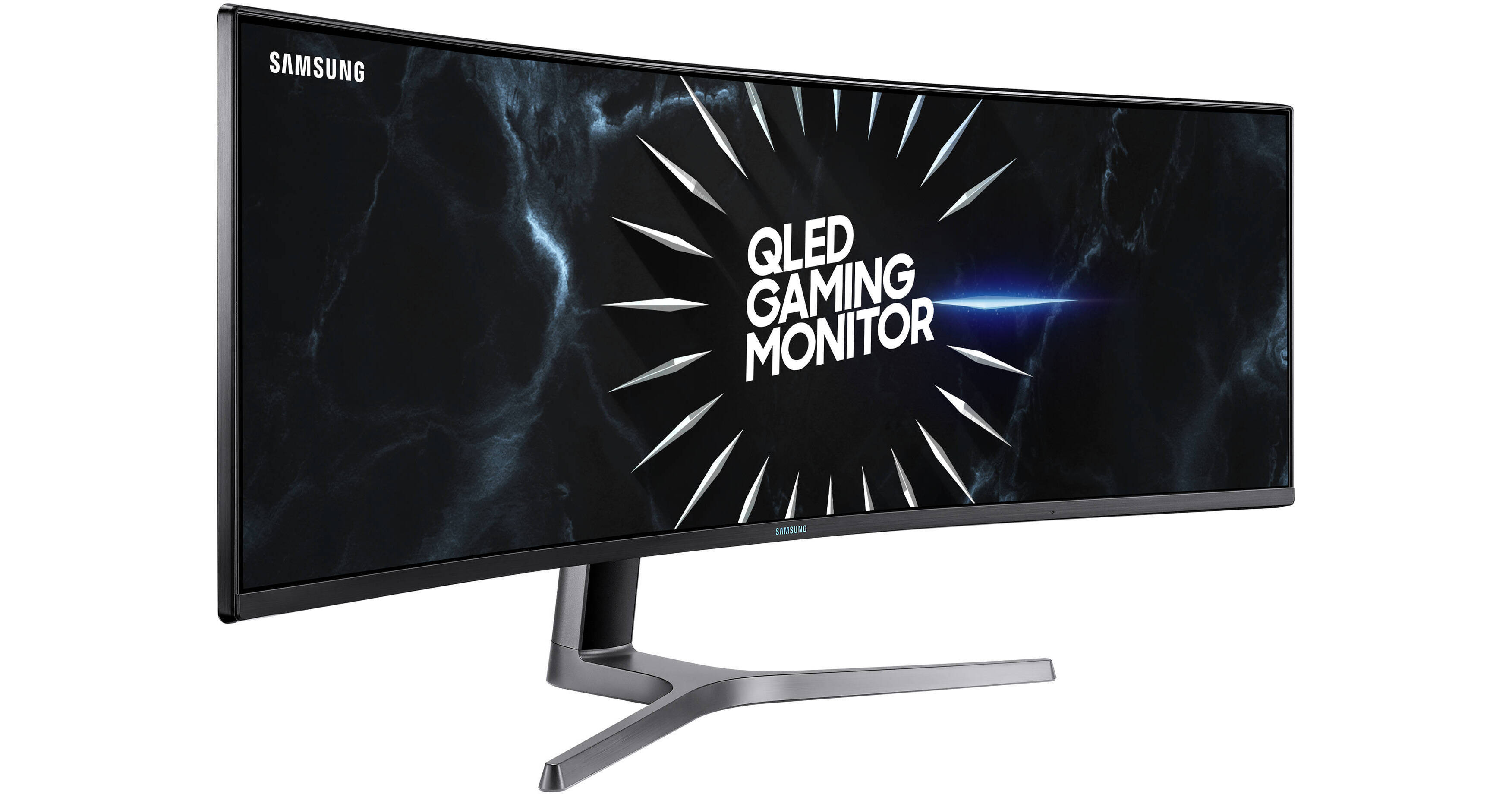 Samsung C49RG90, Ecran PC Gaming incurvé, Format Ultra-Large, Dalle VA 49,  Résolution 5K (5120 x 1440), 120 Hz, 4ms, HDR 1000, QLED, AMD Freesync,  Noir : : Informatique