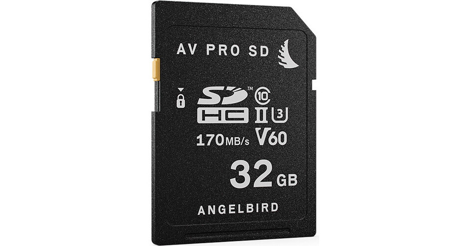 Angelbird 32GB AV Pro UHS-II SDHC AV PRO SD 32GB V60 - 2 PACK