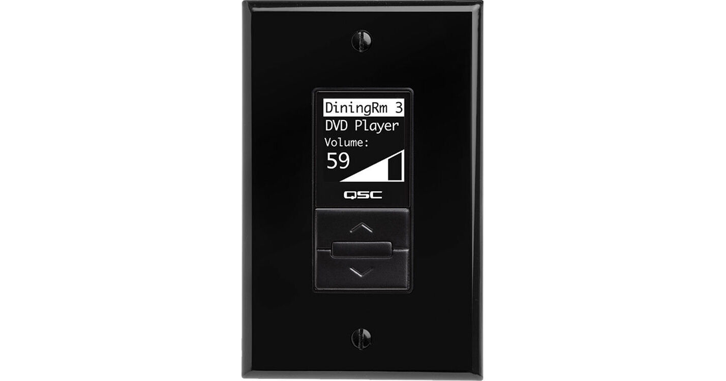 QSC MPMFC DecoraStyle Wall Controller for MPM Series
