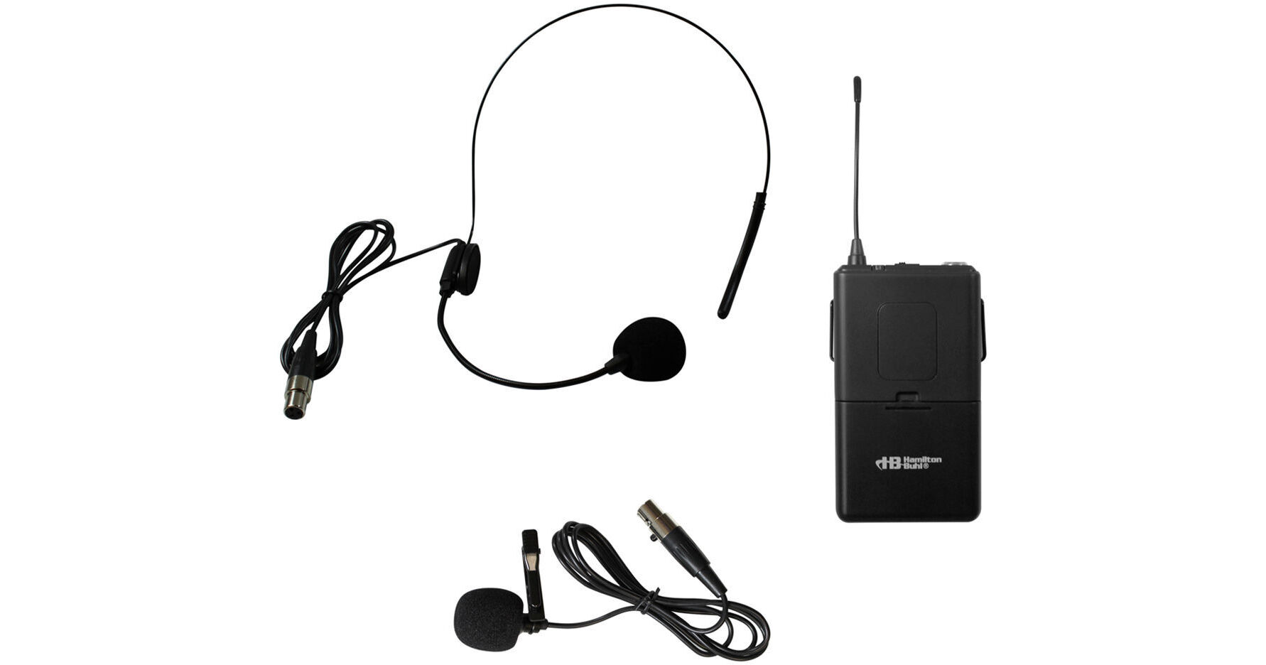 HamiltonBuhl Belt Pack with Lapel Mic and Headset VENU100ABP918