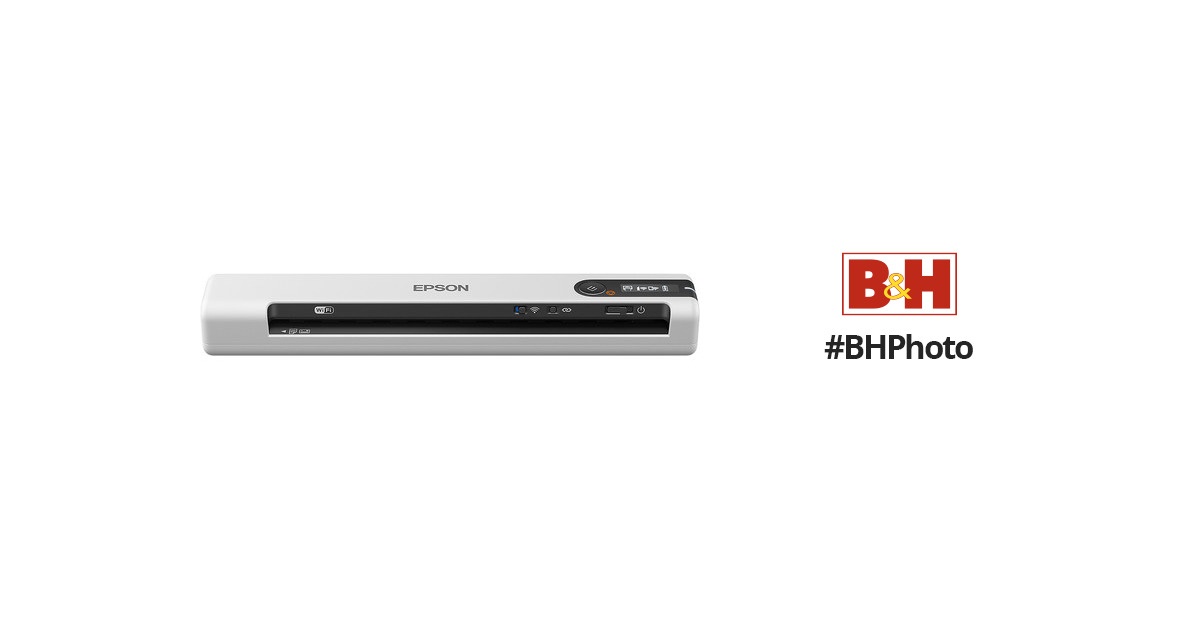 Epson® DS-80W Wireless Portable Document Scanner- Best in class Speed