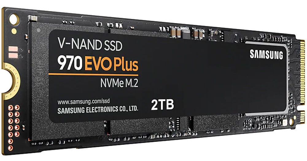  Samsung 970 EVO Plus SSD 2TB NVMe M.2 Internal Solid State Hard  Drive, V-NAND Technology, Storage and Memory Expansion for Gaming, Graphics  w/ Heat Control, Max Speed, MZ-V7S2T0B/AM : Electronics