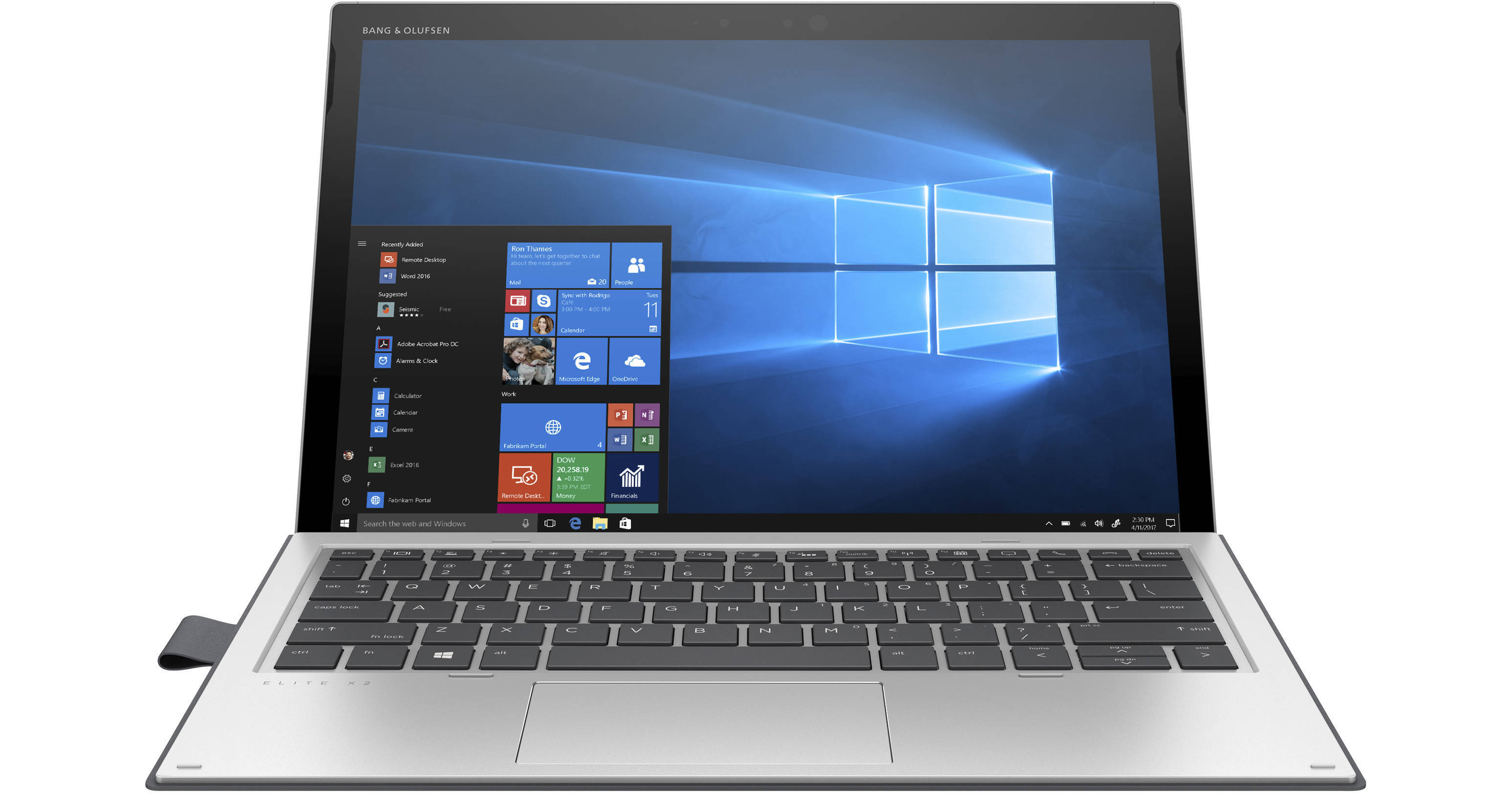 HP Elite x2 1013 G3 MultiTouch 2in1 Tablet 6BA72UTABA B&H