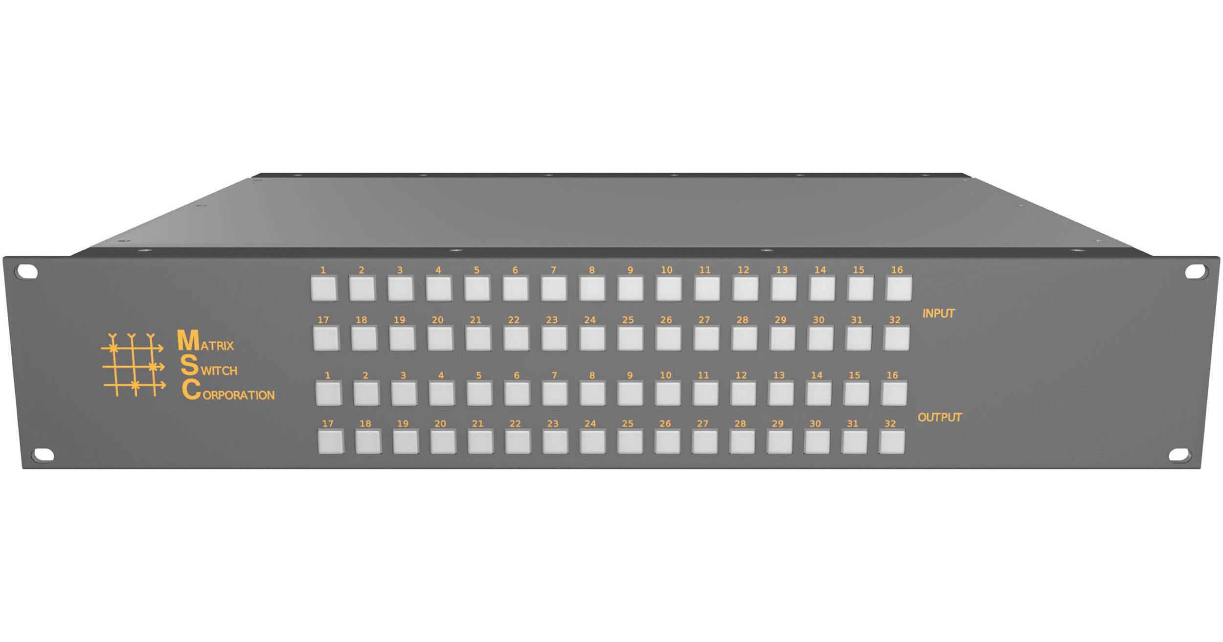 Matrix Switch 32 x 32 Composite Analog Video Router MSC-XV3232S