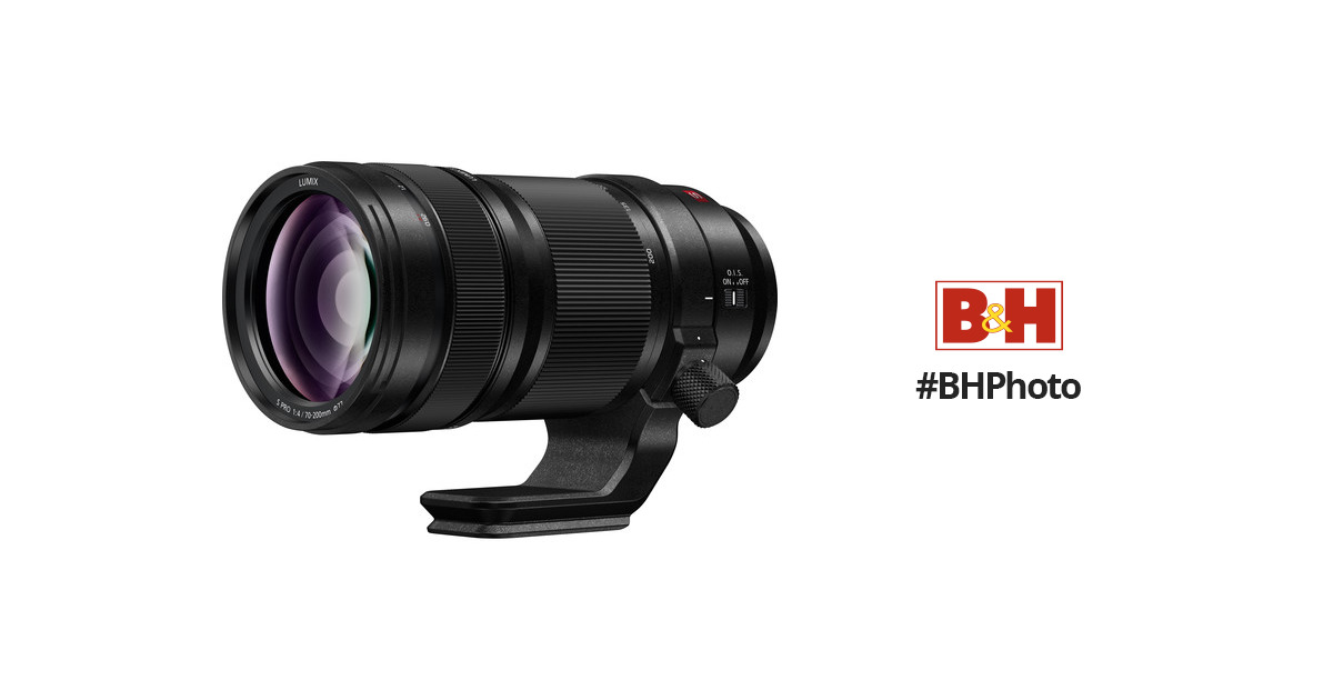 Panasonic Lumix S PRO 70-200mm f/4 O.I.S. Lens S-R70200 | B&H
