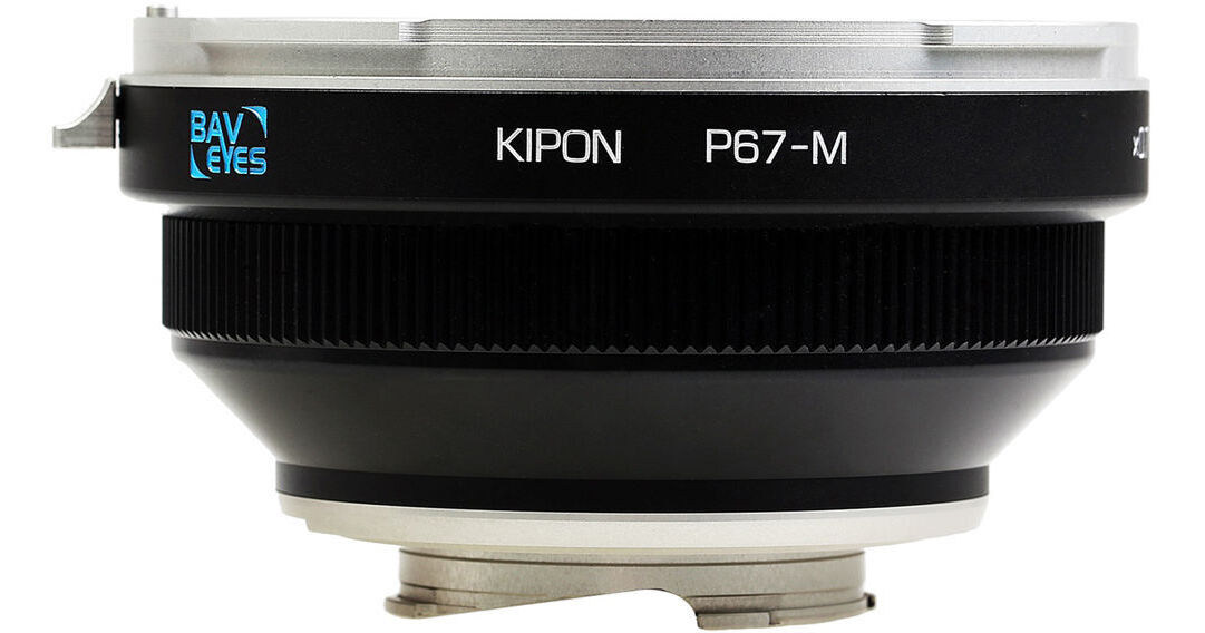 KIPON Baveyes 0.7x Lens Mount Adapter for Pentax 6x7-Mount Lens to Leica  M-Mount Camera