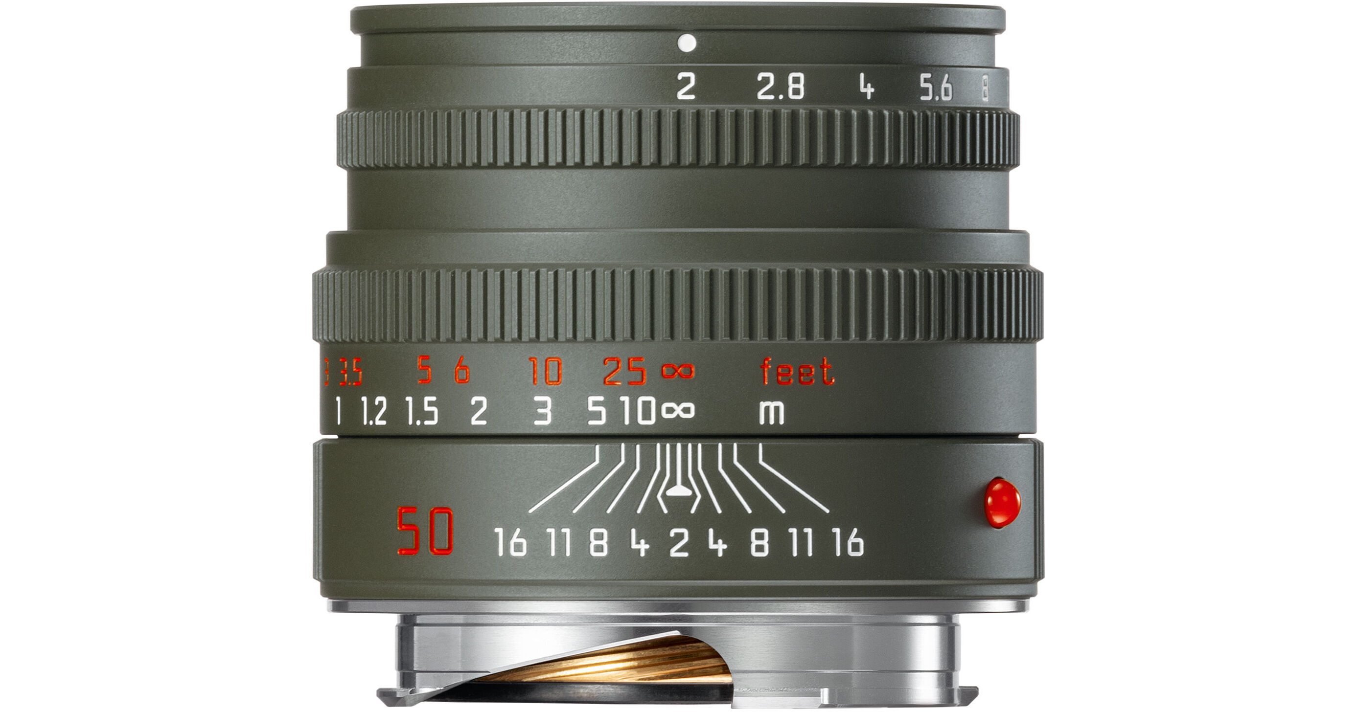 Leica Summicron-M 50mm f/2 Edition 'Safari' Lens 11824 B&H Photo