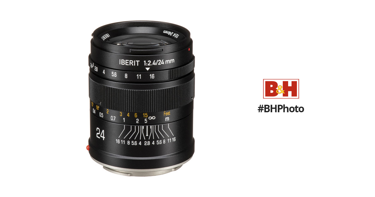 KIPON Iberit 24mm f/2.4 Lens for Sony E