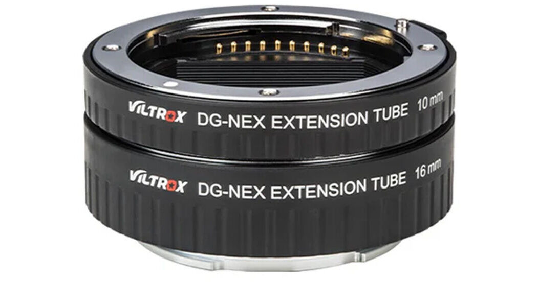 Viltrox Automatic Extension Tube Set for Sony E DGNEX B&H Photo