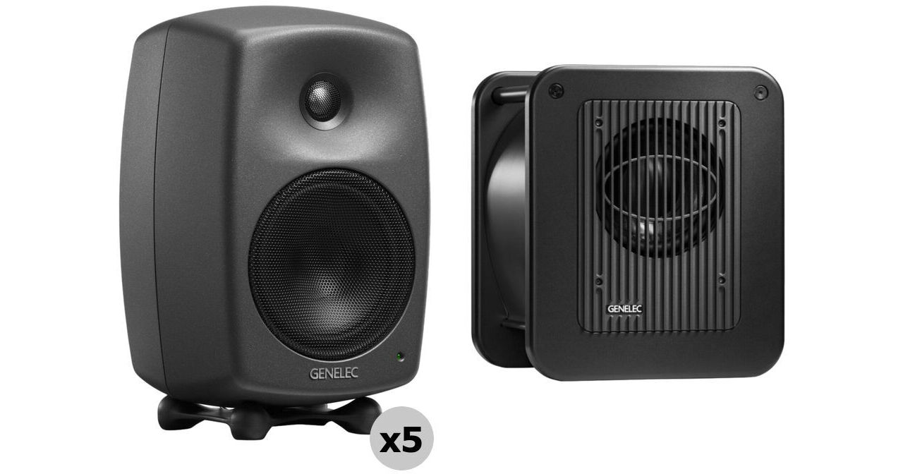 Genelec 8030.LSE Broadcast Pak 5.1 System 8030.LSE BROADCAST PAK