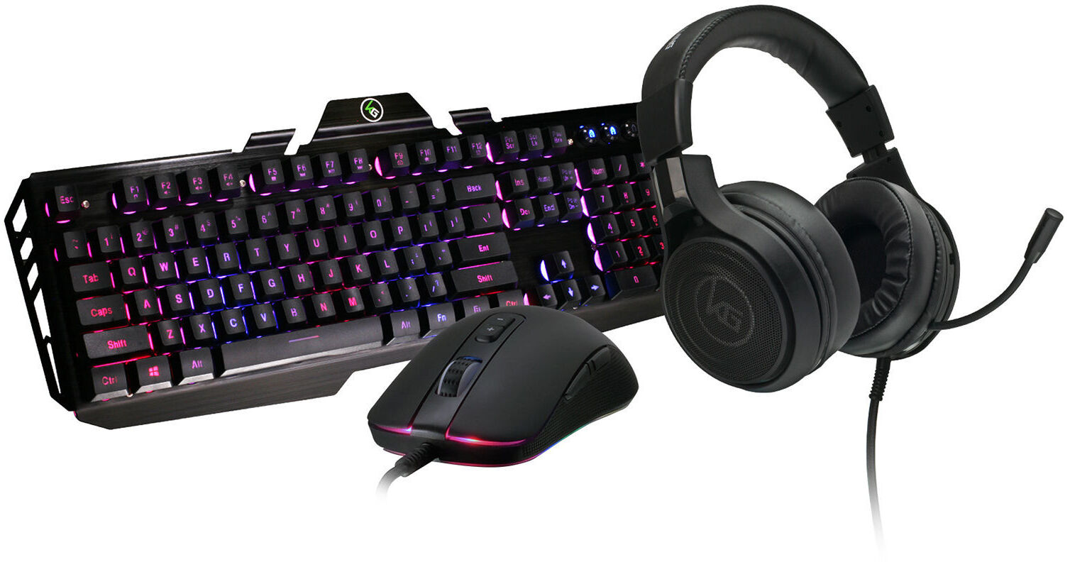 IOGEAR Kaliber Gaming RGB Gaming Pack GKMHKIT3 B&H Photo Video