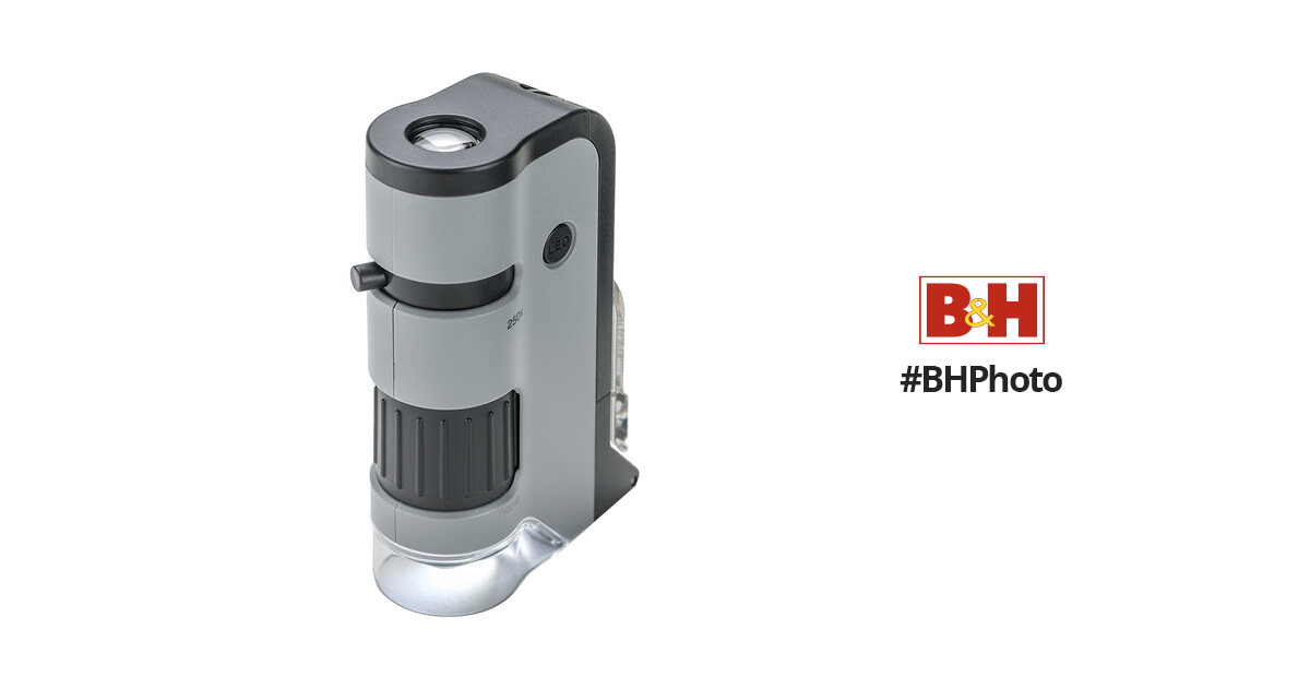 Carson MP-250 100x - 250x Microscope Magnifier Smart Phone Clip & Slides  MP250 
