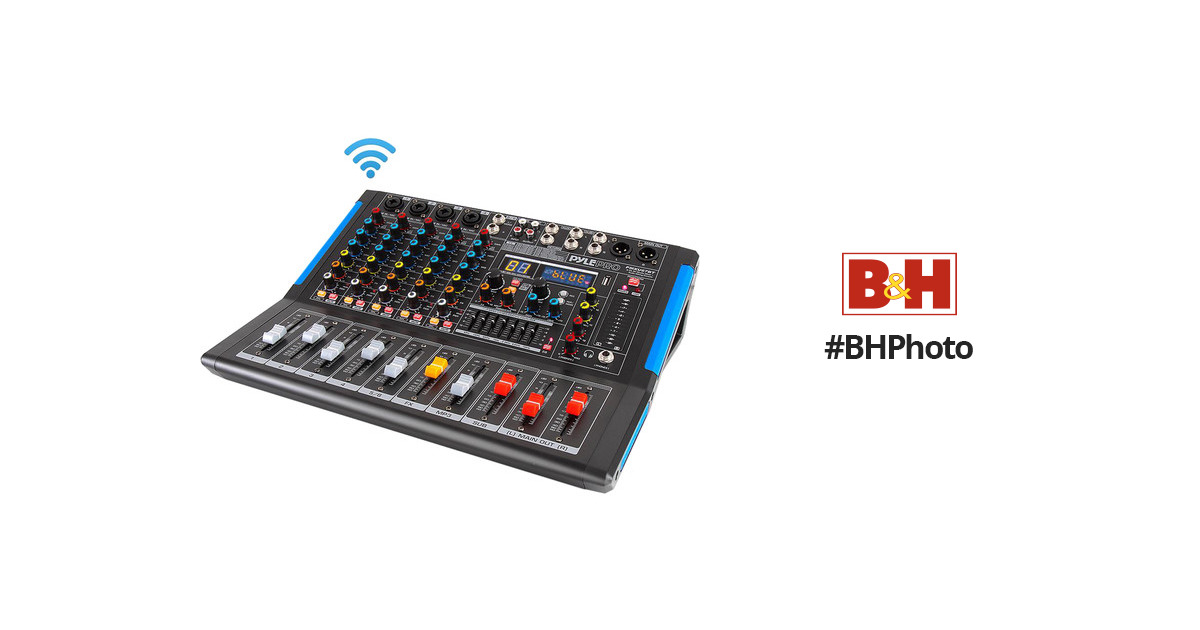 Mixer De Som 6 Canais Studio Link 6 Probass Usb Pc Bluetooth - PRO