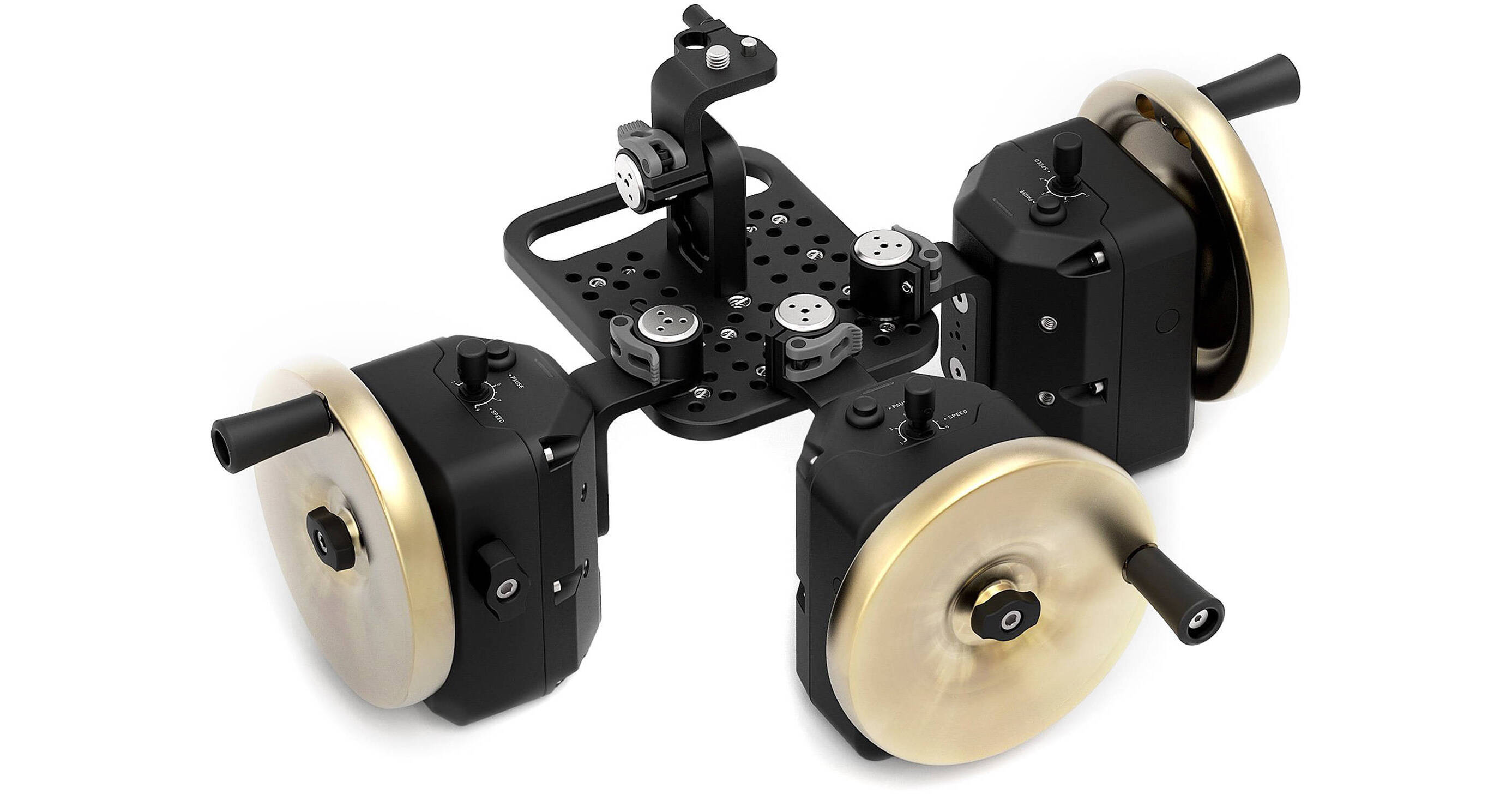 FREEFLY MōVI Wheels 3-Axis Module (Brass) 950-00086-B3 BH