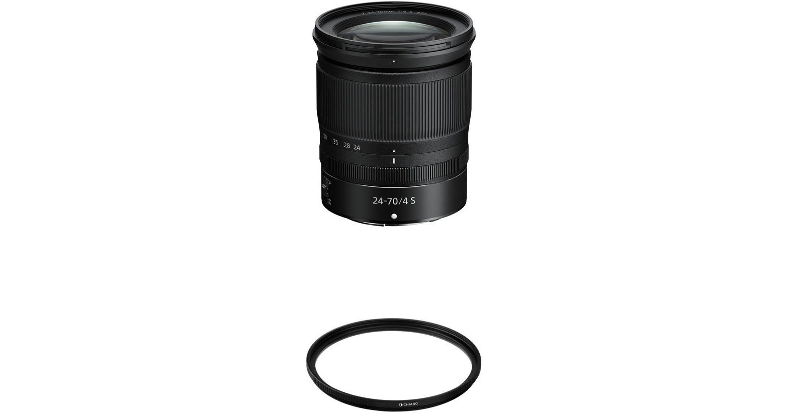 Nikon NIKKOR Z 24-70mm f/4 S Lens with UV Filter Kit B&H Photo