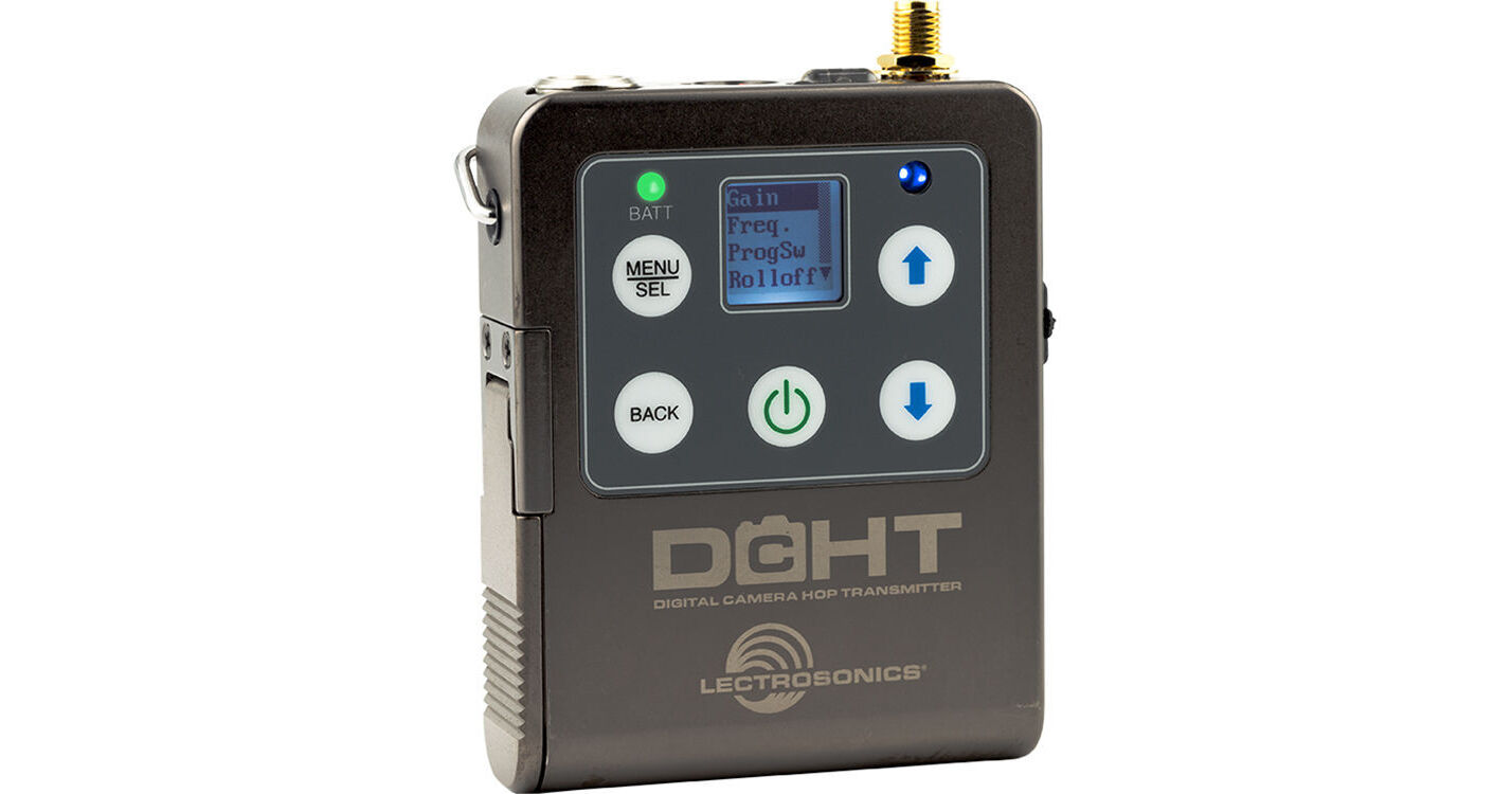 Lectrosonics DCHT Wireless Digital Camera Hop Transmitter DCHT