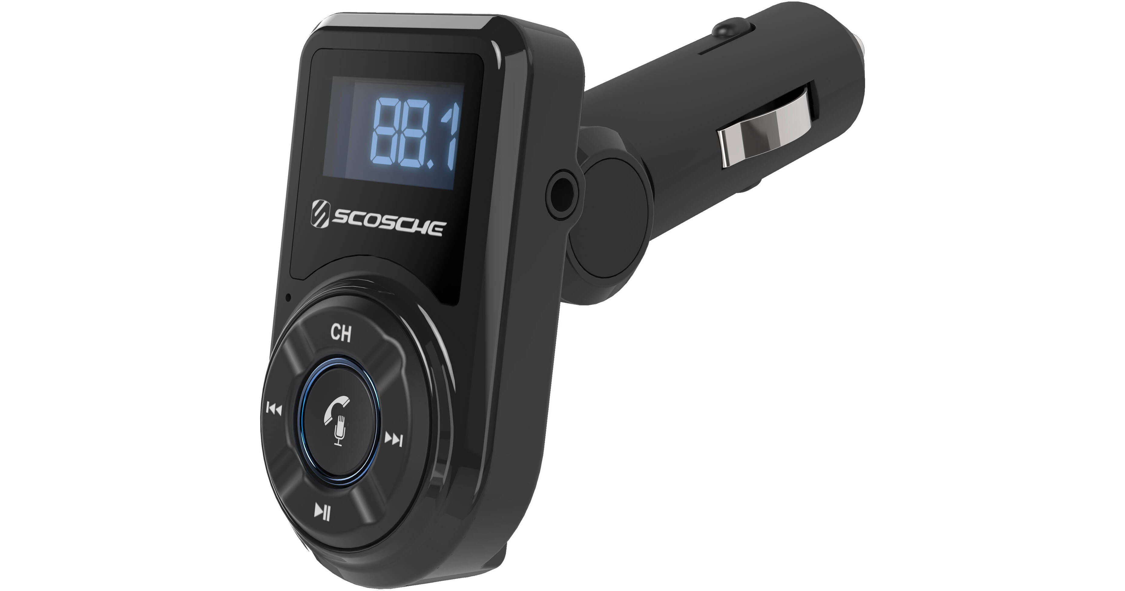 Scosche Bluetooth Hands-Free Car Kit with FM Transmitter BTFM3