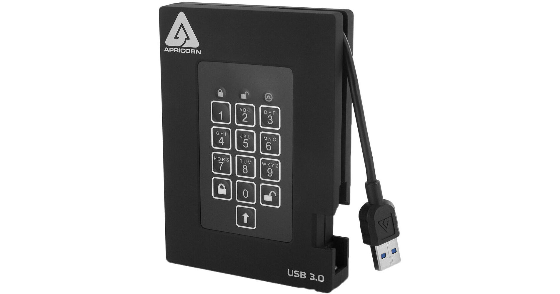 Apricorn 16TB Aegis Padlock USB 3.0 A25-3PL256-S16TB B&H Photo