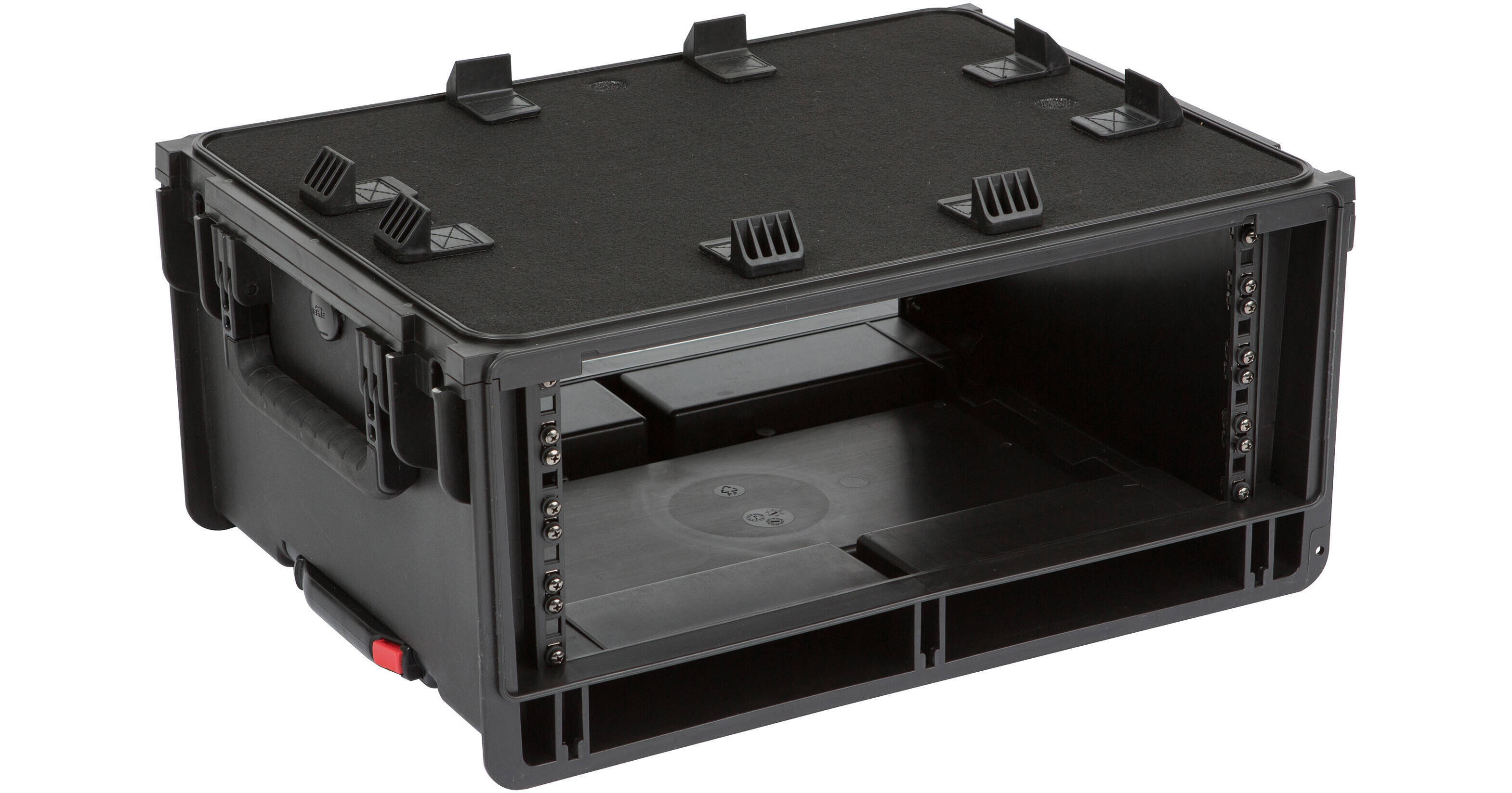 SKB Injection-Molded 4-RU Studio Flyer Rack Case