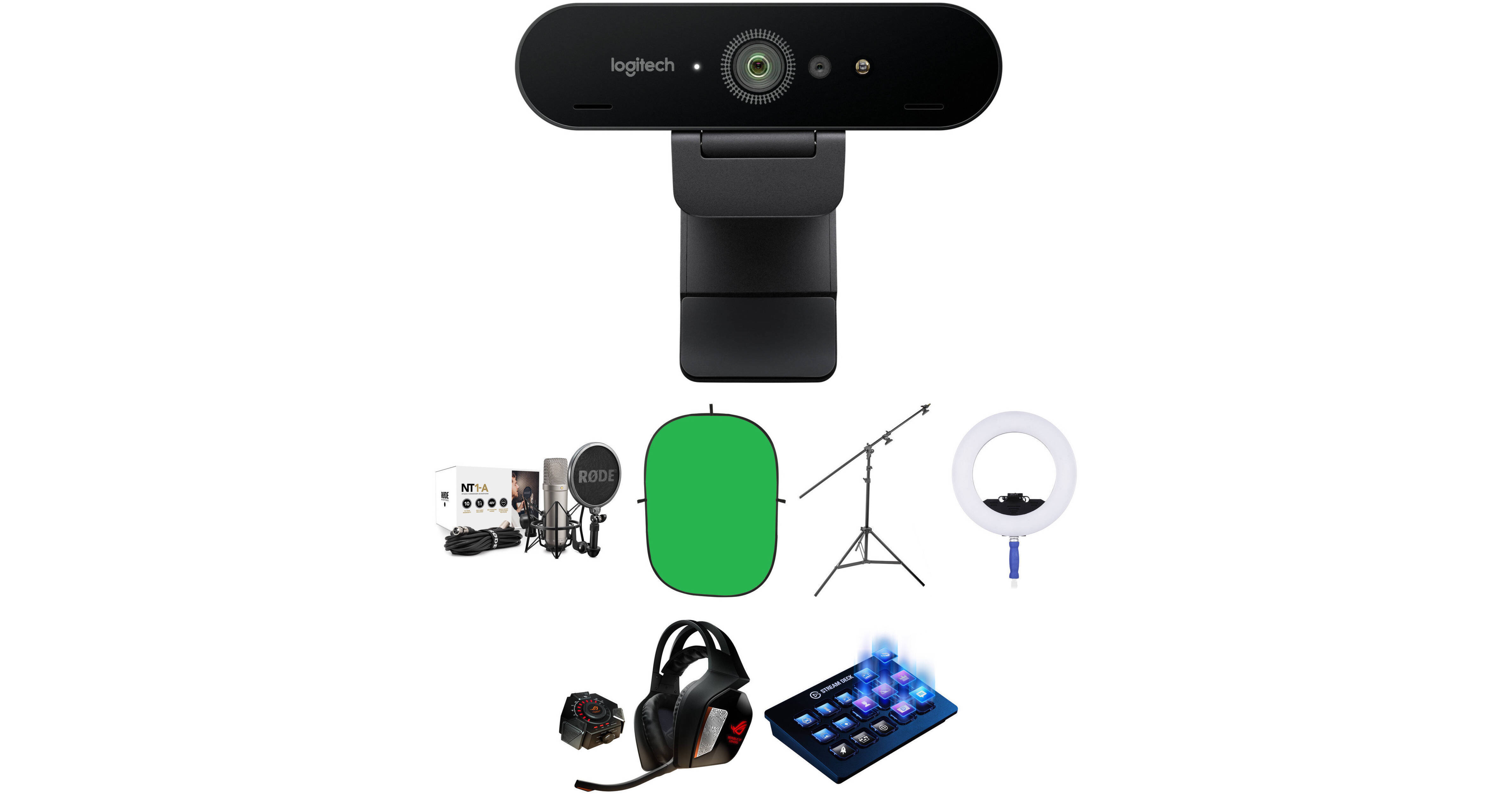 Logitech Ultimate Professional Streaming Kit B&H Photo Video