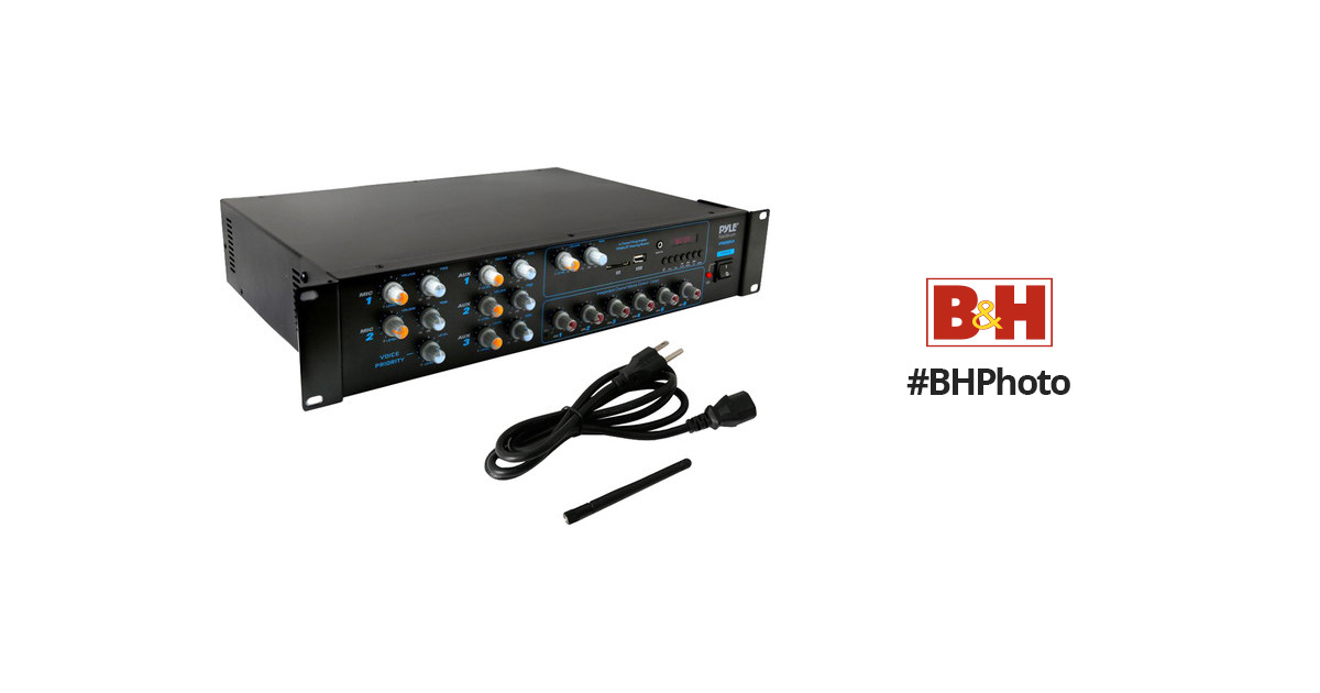 Pyle Pro PT6000CH 6-Channel Receiver with Bluetooth PT6000CH B&H