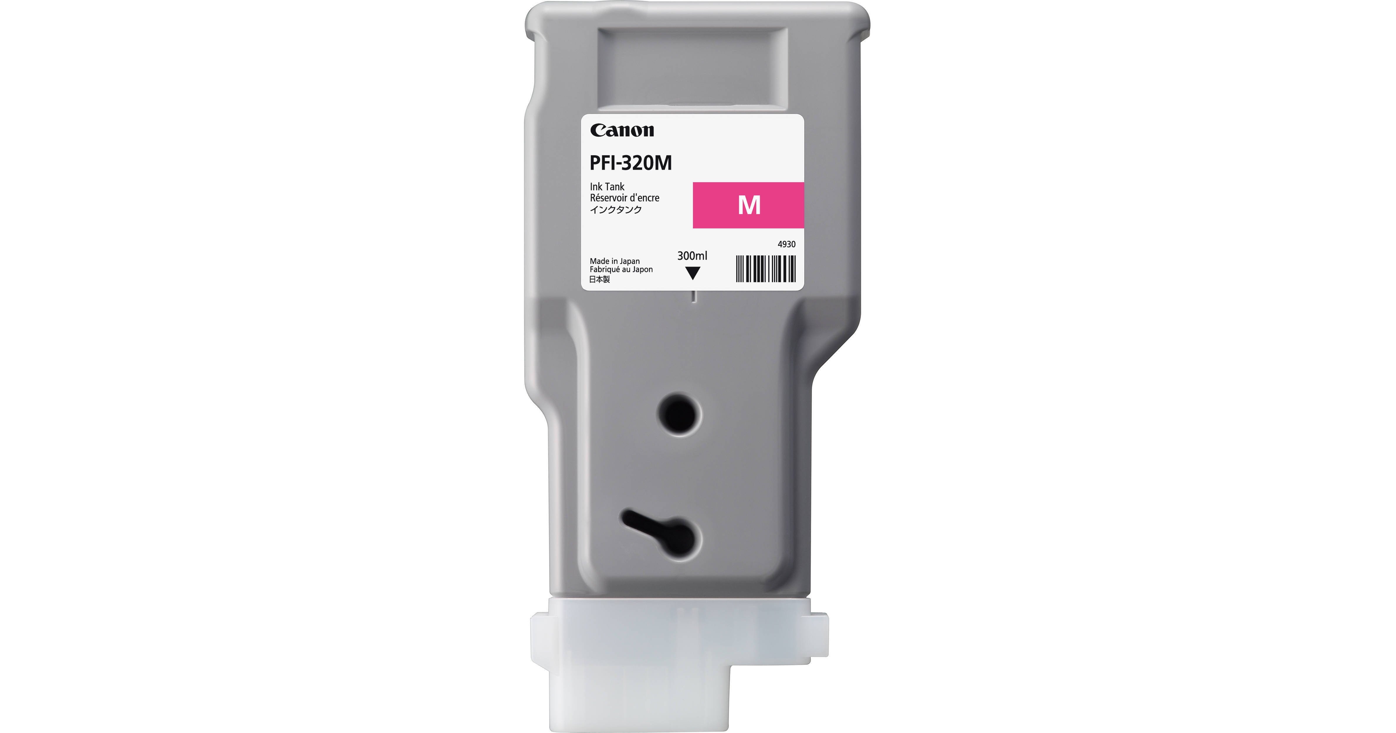 Canon PFI-320 Magenta Ink Cartridge (300mL) 2892C001AA B&H Photo