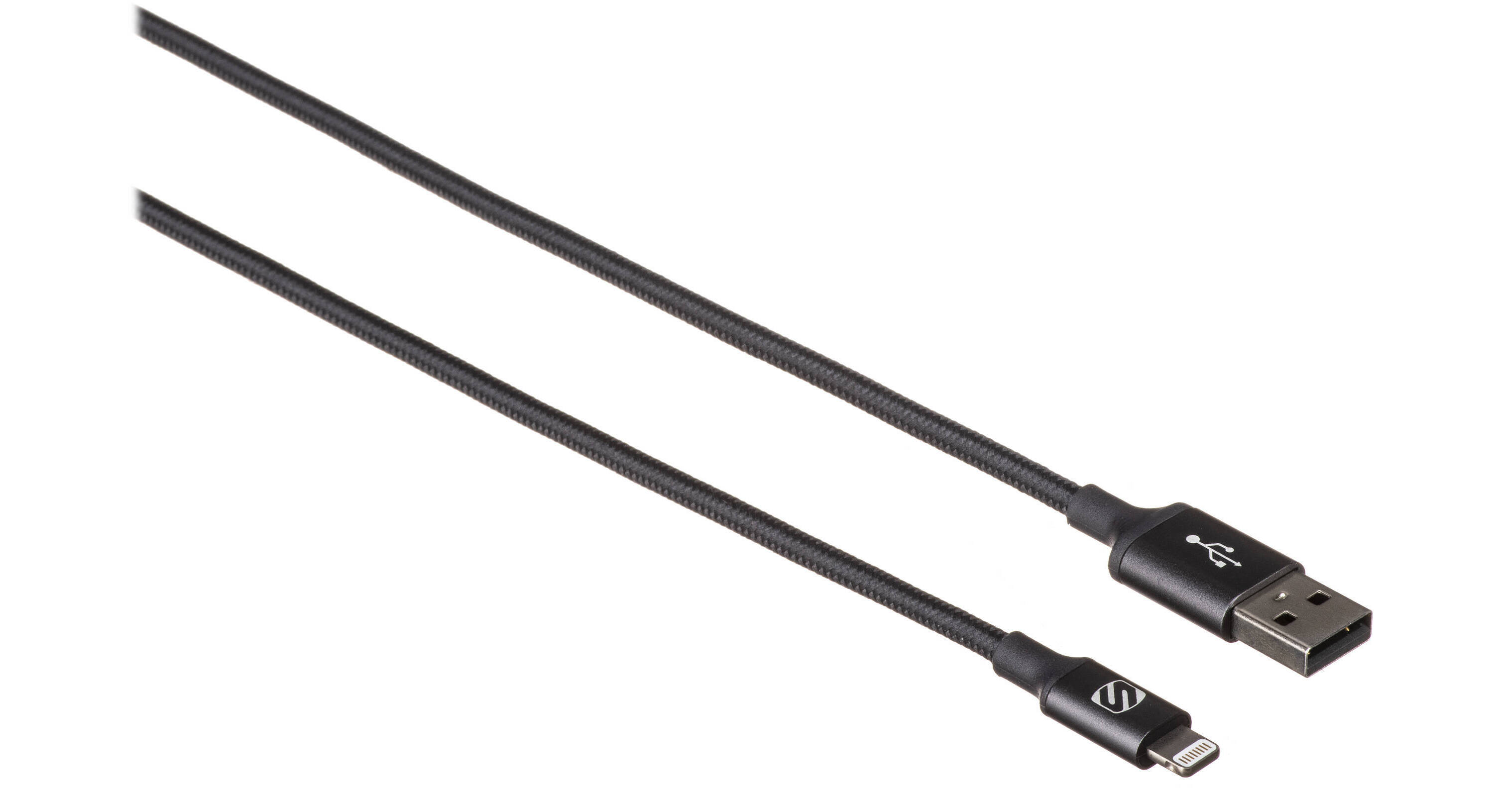 Scosche StrikeLine Premium Braided Lightning Cable I3B4SG B&H